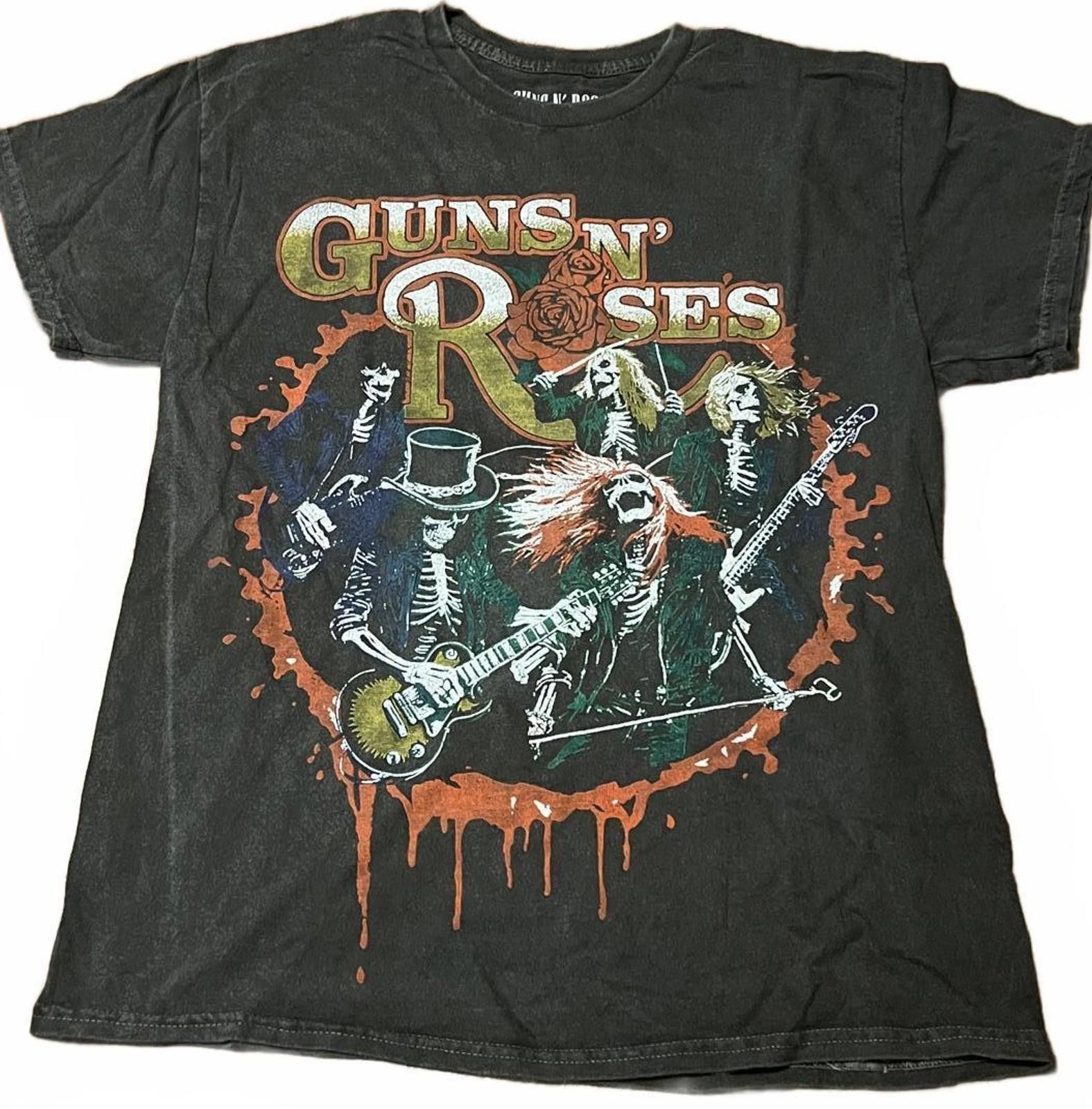 Designer Guns N Roses Skeleton Tour Graphic Tee Band Shirt M NWOT Size US M / EU 48-50 / 2 - 1 Thumbnail
