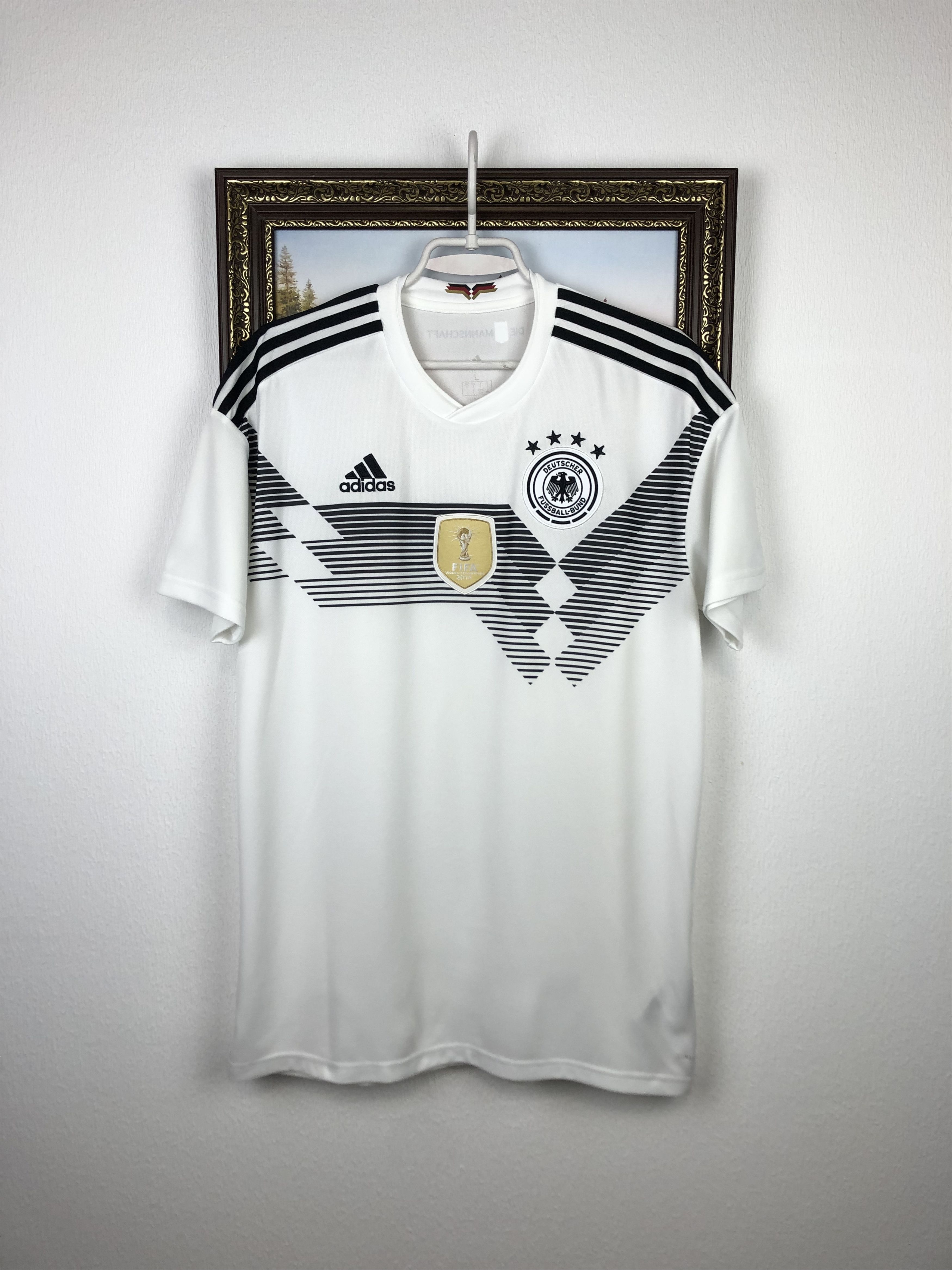 Adidas Germany football shirt 2018 Soccer Adidas Trikot Tee Hype Size US L / EU 52-54 / 3 - 1 Thumbnail