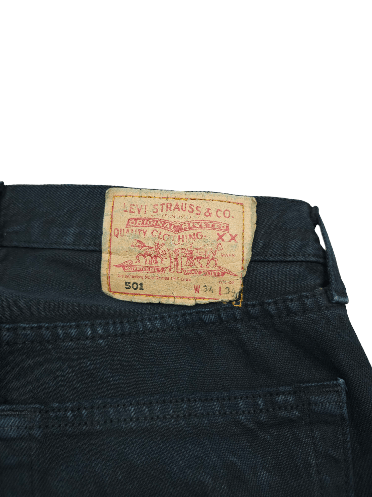 Levi's × Levi's Vintage Clothing 💎 Size 34/34 Vintage 90's Levi's 501 Jeans Y2K Faded 505 Size US 34 / EU 50 - 9 Thumbnail