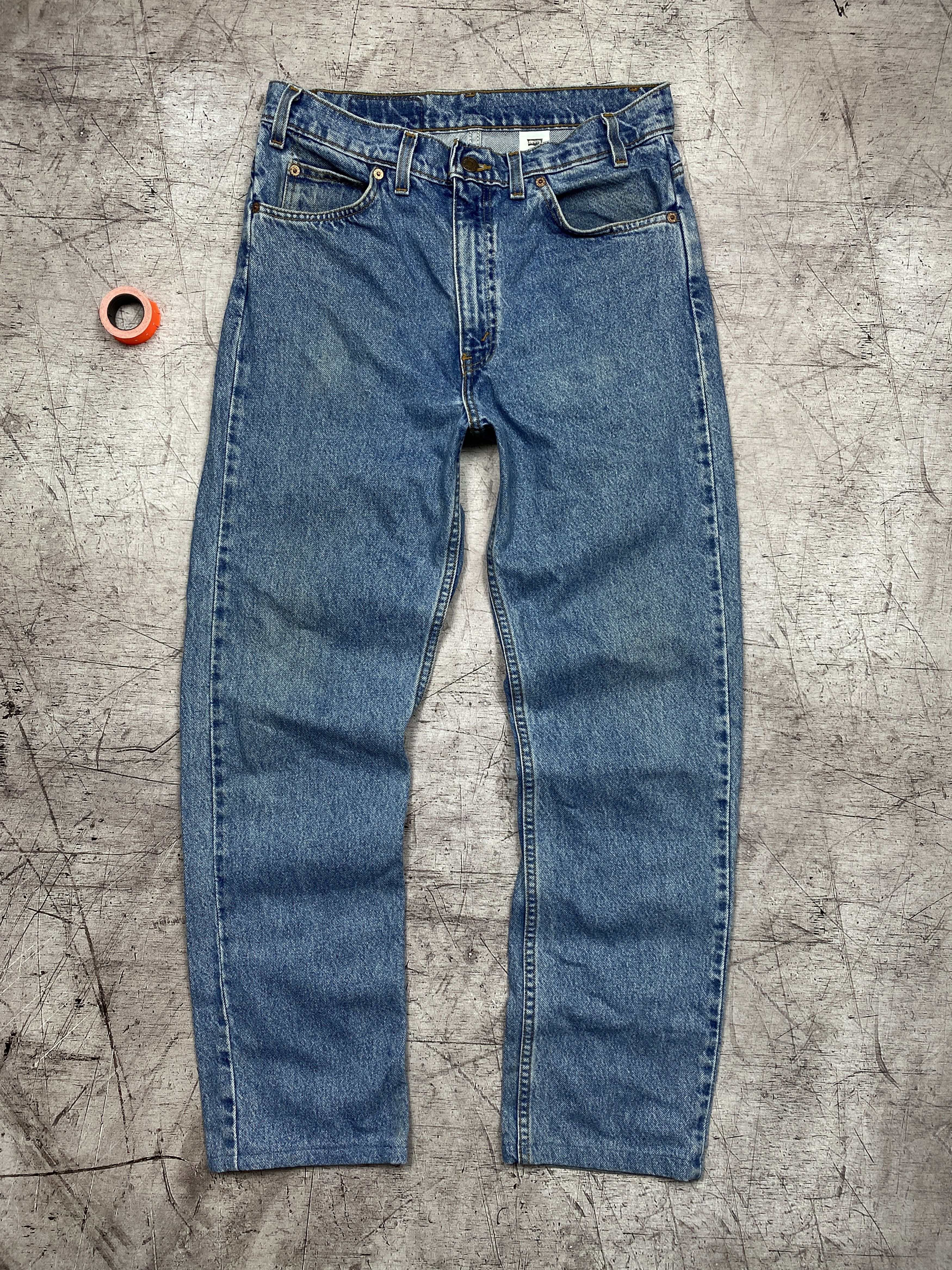Levi's × Levi's Vintage Clothing Levis 505 Vintage Mens Orange Tab Denim Pants Jeans Size US 33 - 4 Thumbnail