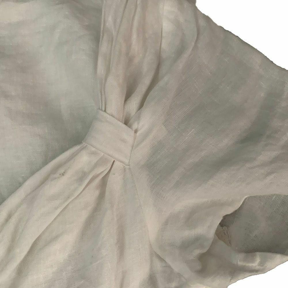 Designer New White Manta Dress L Size L / US 10 / IT 46 - 2 Thumbnail