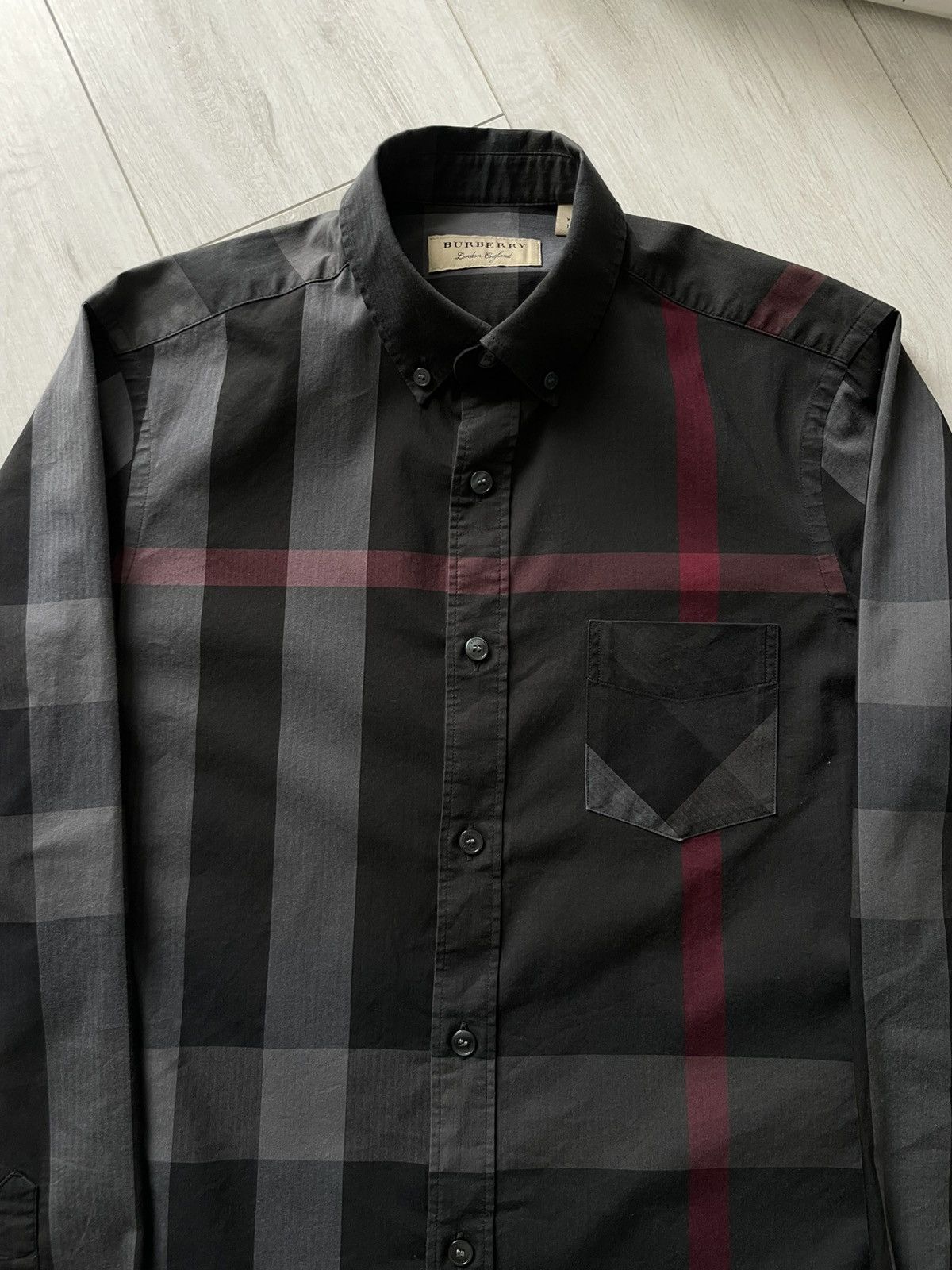 Burberry Burberry Nova Check Shirt Button Up Long Sleeve RARE Size S / US 4 / IT 40 - 7 Thumbnail