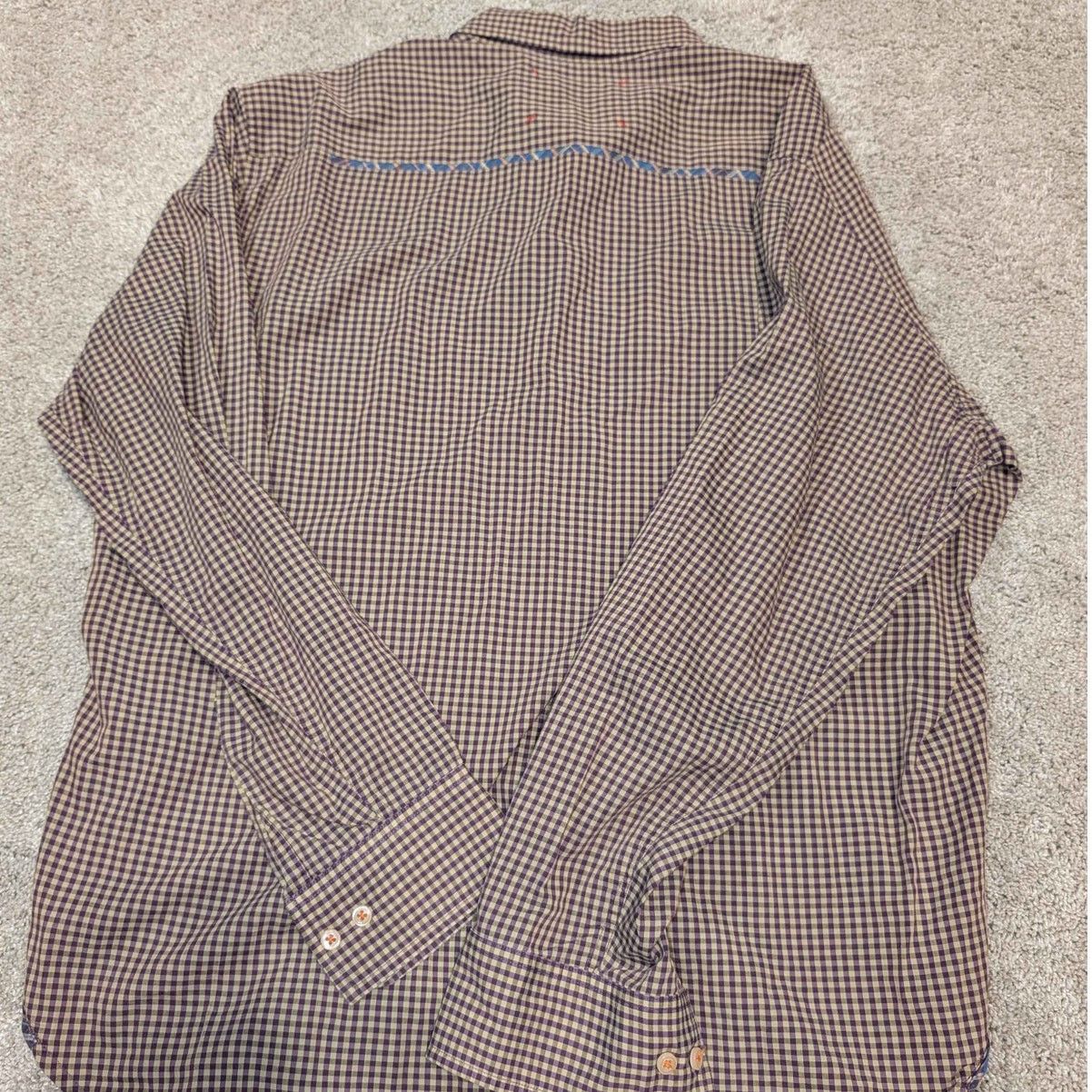 Robert Graham Robert Graham Freshly Laundered Shirt Long Sleeve Button Up Size US XL / EU 56 / 4 - 7 Thumbnail