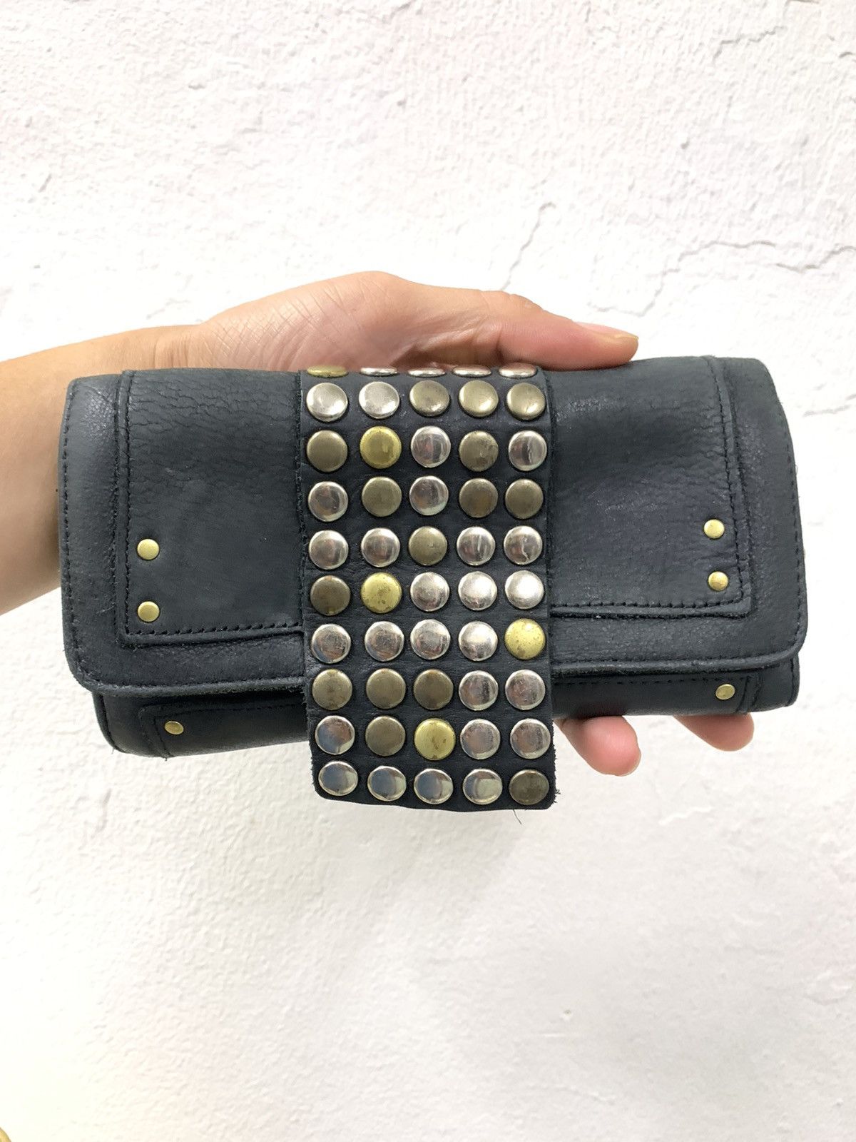 Leather Leather Wallet Size ONE SIZE - 1 Thumbnail