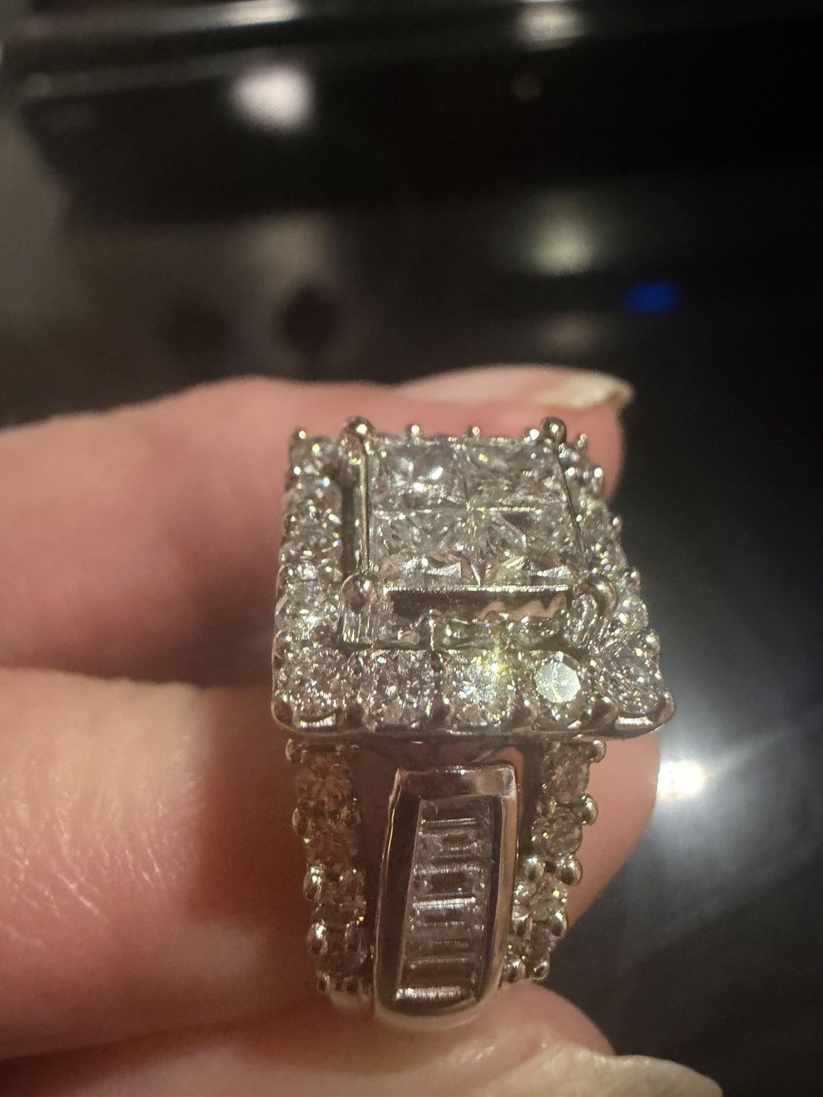 Other 14kt white gold 2.98 carat diamond ring Size ONE SIZE - 11 Thumbnail