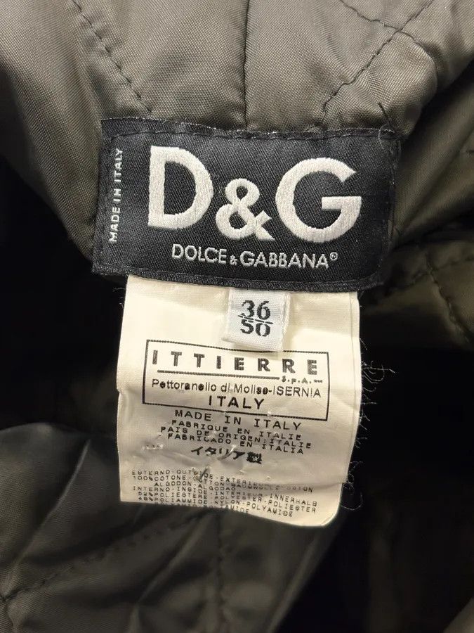 Dolce & Gabbana AW2003 Dolce & Gabbana Hip Hop Fur Hooded Detachable Sleeves White Jacket Size US M / EU 48-50 / 2 - 11 Thumbnail