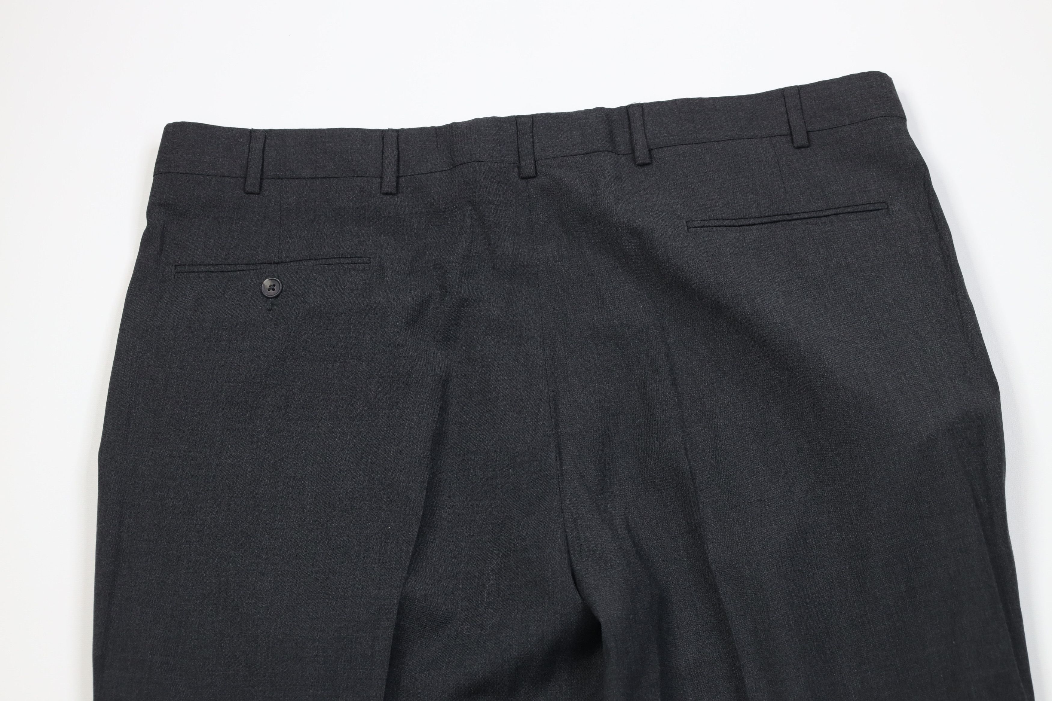 Vintage Vintage 90s Streetwear Knit Wide Leg Chino Pants Gray Size US 40 / EU 56 - 11 Thumbnail