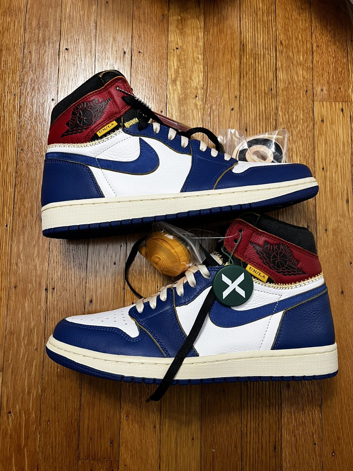 Jordan Brand × Union LA Jordan 1 Retro High Union Los Angeles Storm Blue Size US 9.5 / EU 42-43 - 1 Thumbnail