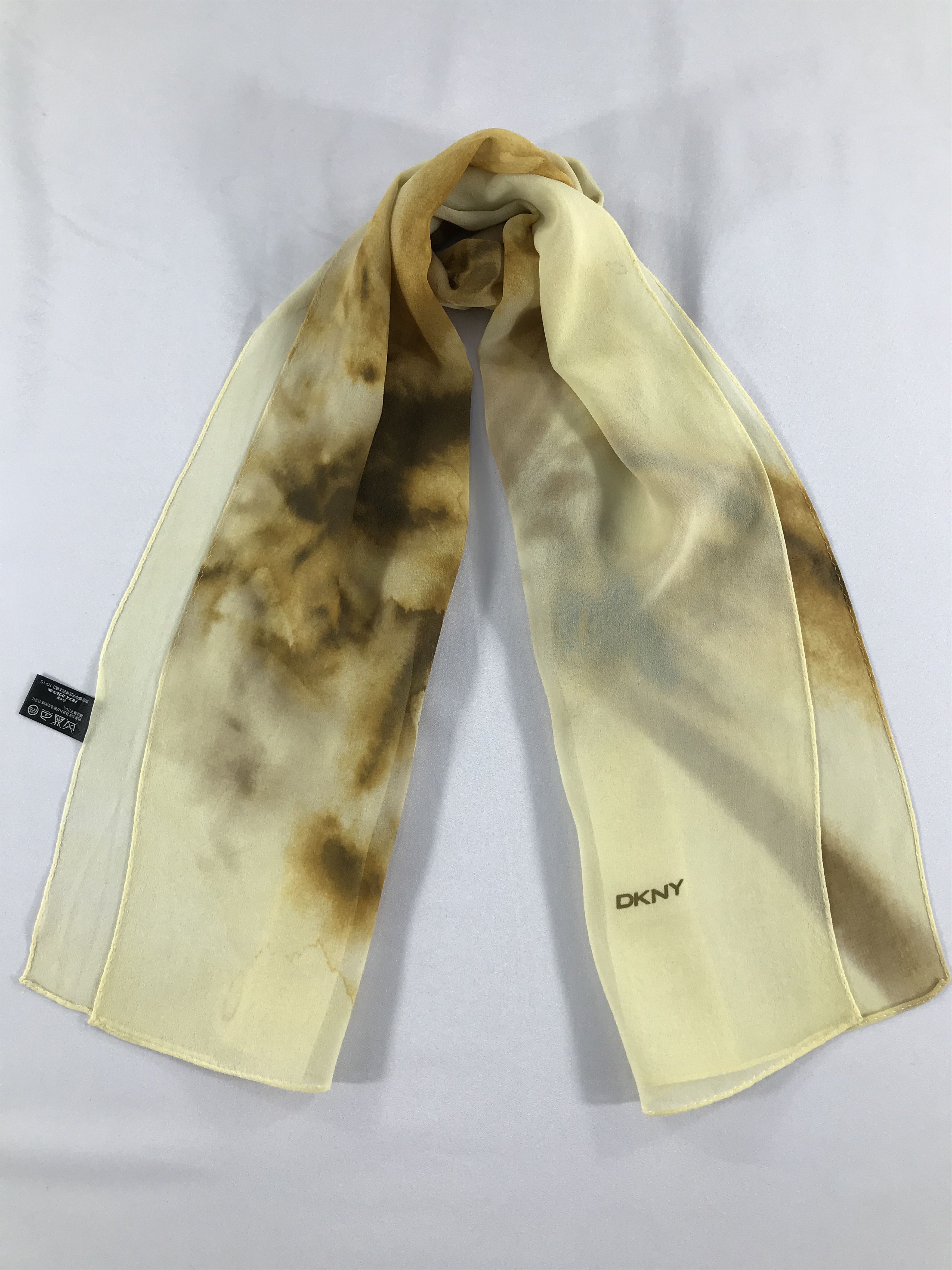 DKNY Vintage DKNY Silk Scarf Size ONE SIZE - 1 Thumbnail