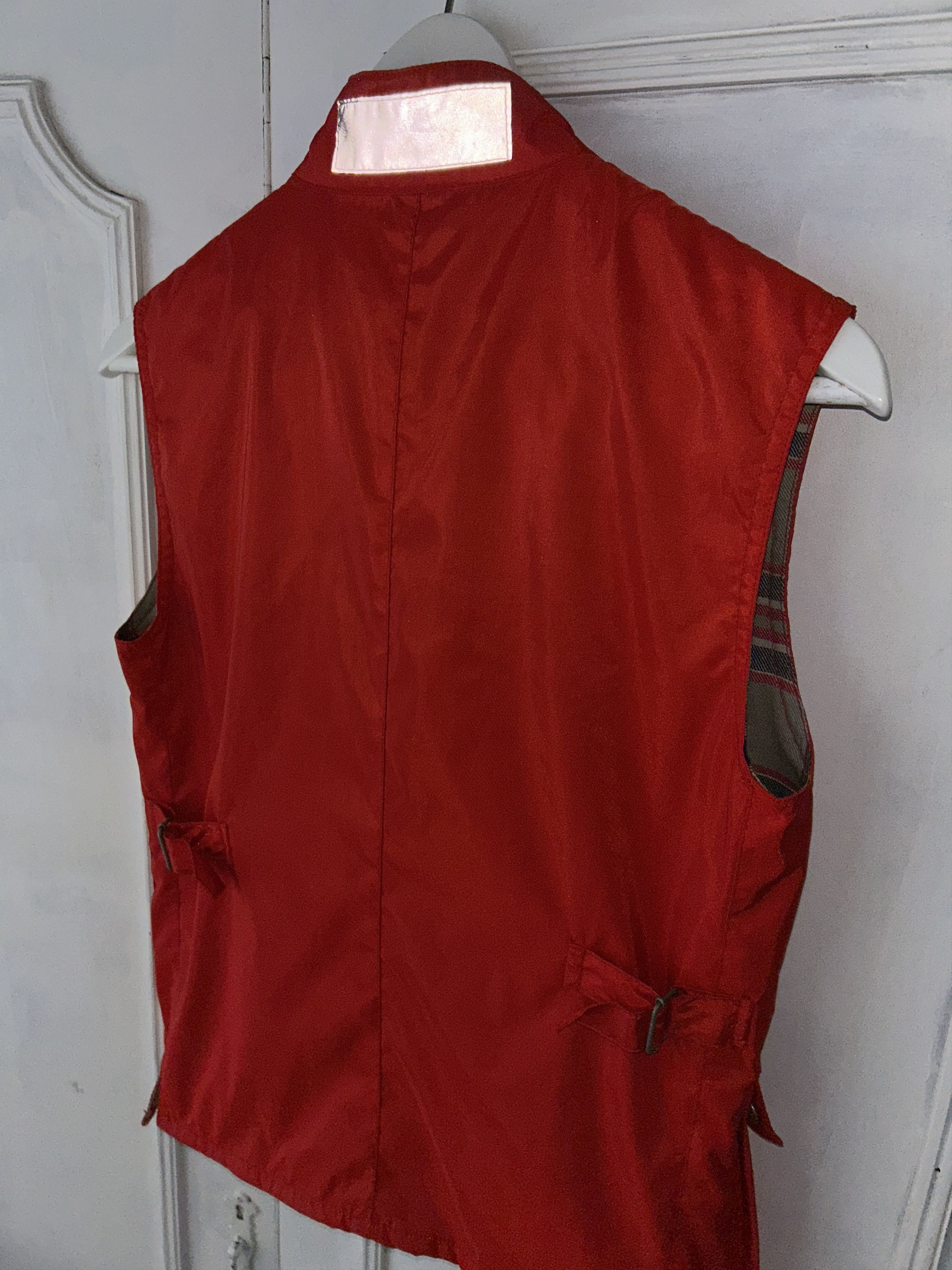 Belstaff BELSTAFF Red Utility Vest Size US XS / EU 42 / 0 - 11 Thumbnail