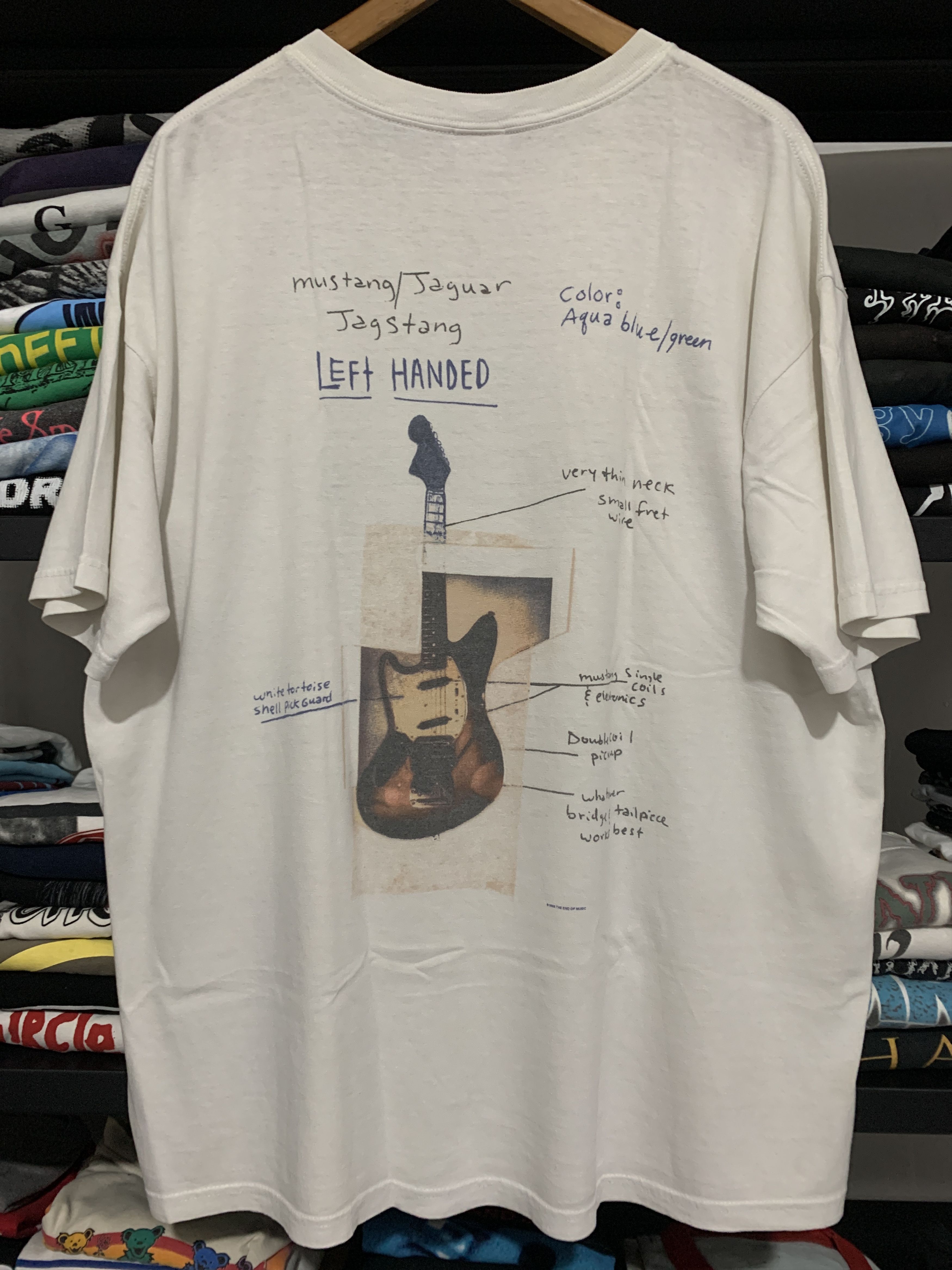 Kurt Cobain × Nirvana × Vintage Vintage 2003 Kurt Cobain mustang  