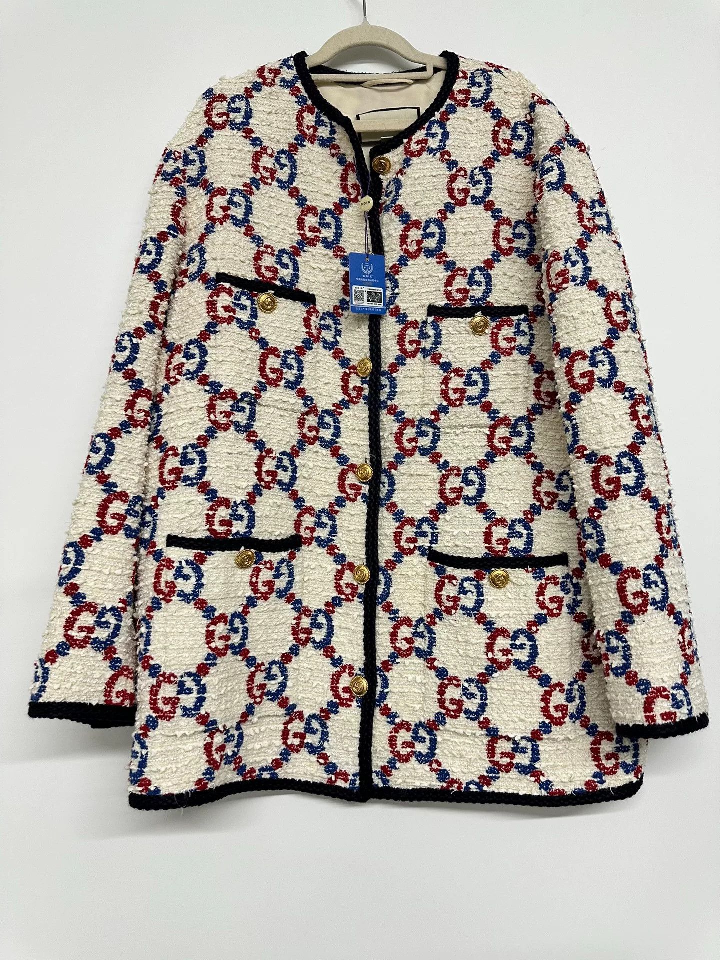 Gucci Gucci All-Over Print Coat Size US XS / EU 42 / 0 - 1 Thumbnail