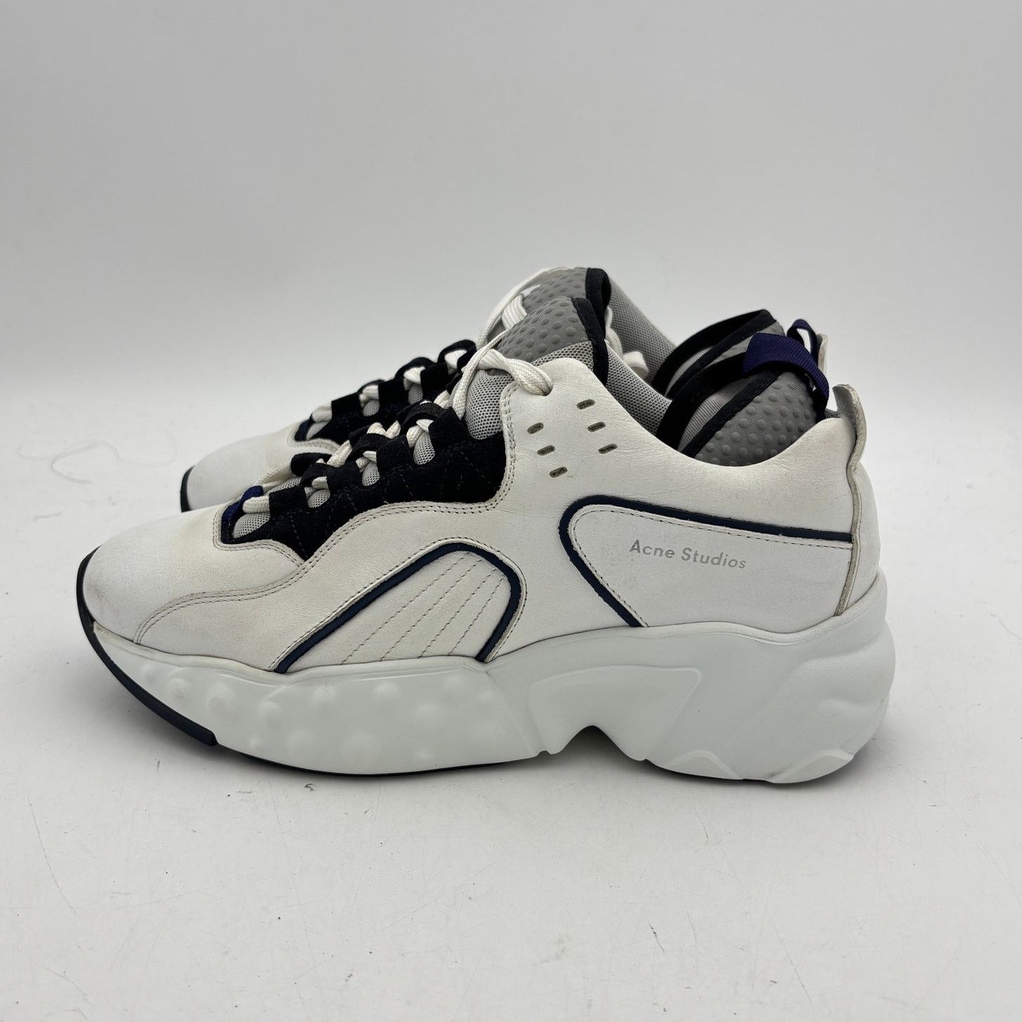 Acne Studios Acne Studios Manhattan Black White Chunky Sneakers Womens 39 Size US 9 / IT 39 - 5 Thumbnail