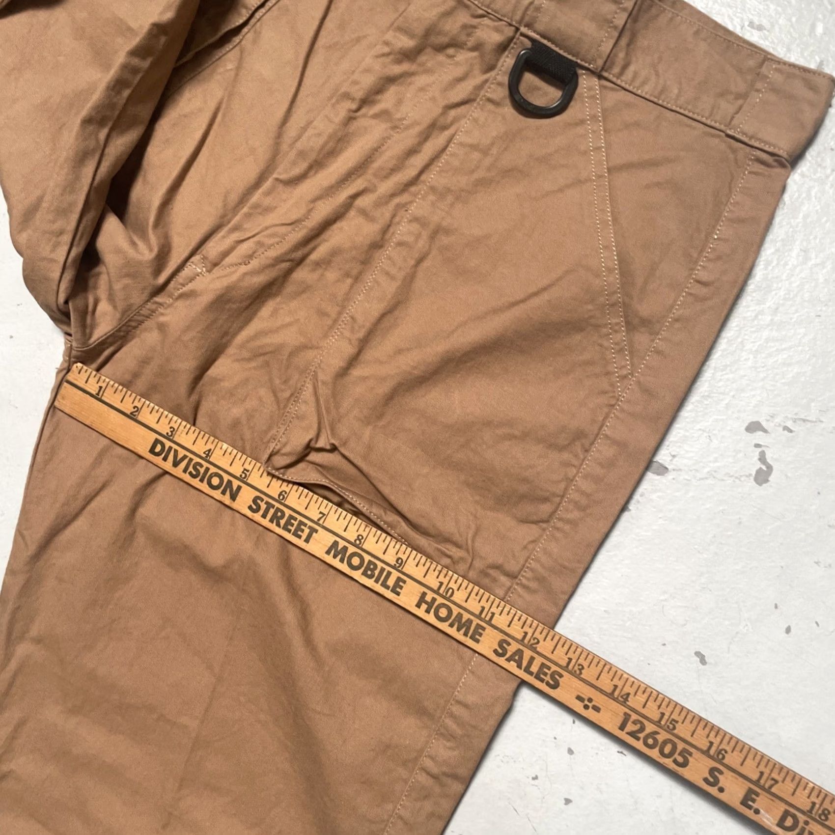 Vintage Nepenthes Army Utility Pants Cargo Trousers Unisex Adults M Brown-Ish Cotton Vintage Japan Designer Style 90s Theme Mens Girls Womens Size US 31 - 4 Thumbnail