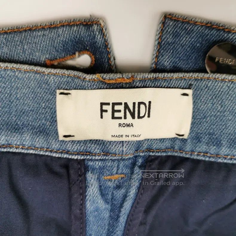 Fendi Fendi Denim Long Pants Size 26" / US 2 / IT 38 - 5 Thumbnail