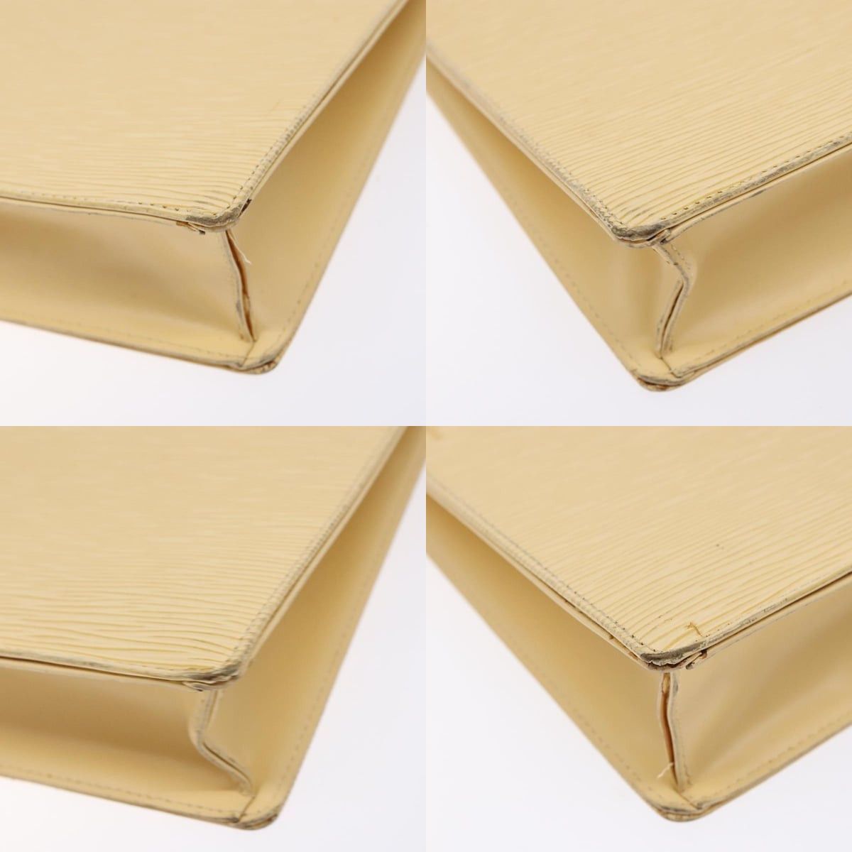 Louis Vuitton LOUIS VUITTON Epi Ramatuelle Shoulder Bag Cream Vanilla Size ONE SIZE - 10 Thumbnail