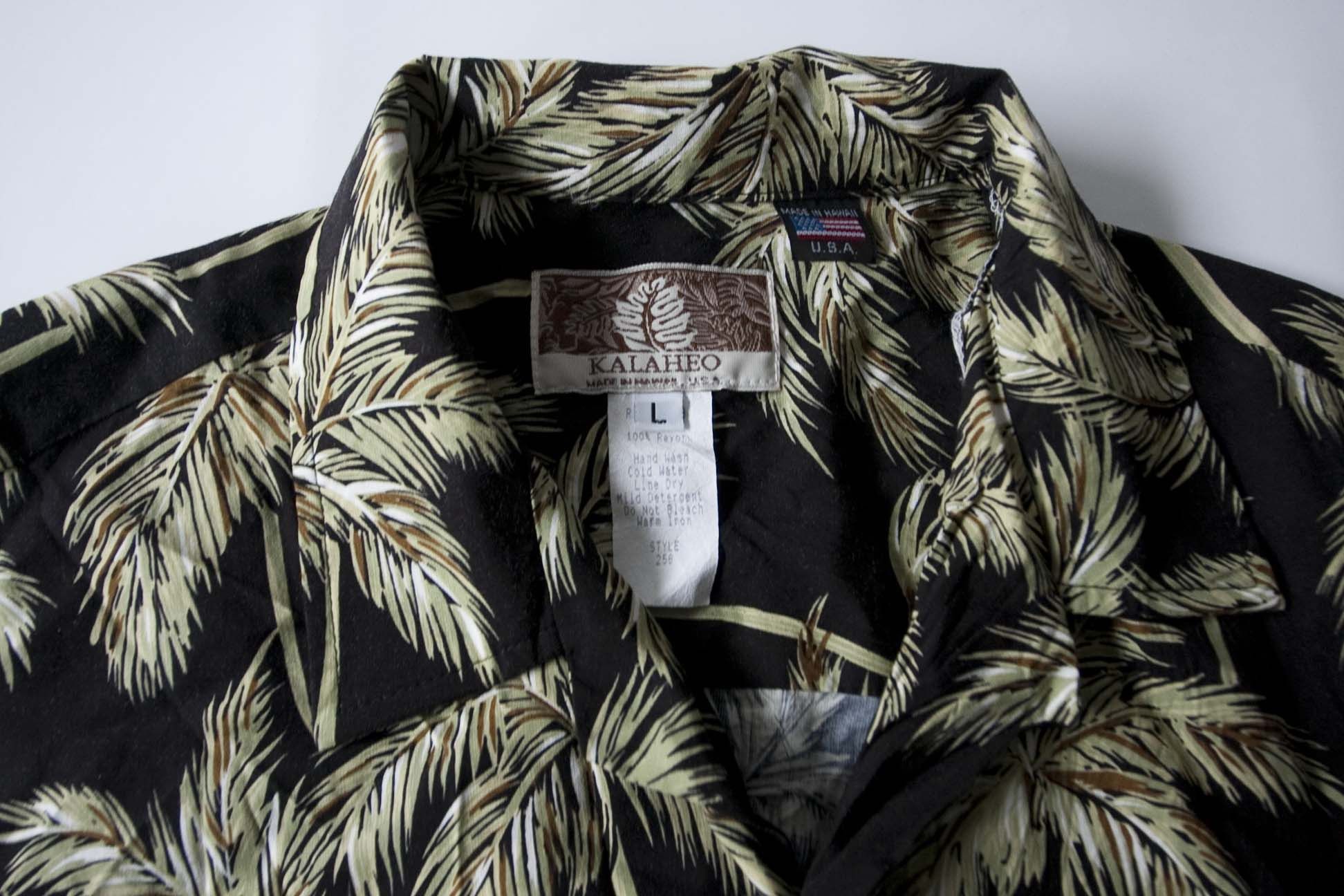 Other Kalaheo 100% Rayon Shirt Short Sleeve Floral Made in Hawaii Size US L / EU 52-54 / 3 - 3 Thumbnail