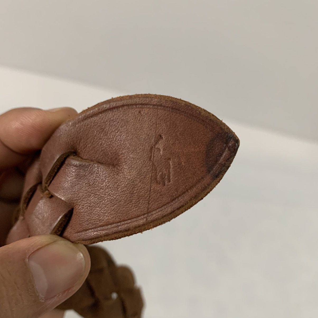Polo Ralph Lauren Polo Ralph Lauren Leather Belt Size 30 - 6 Thumbnail