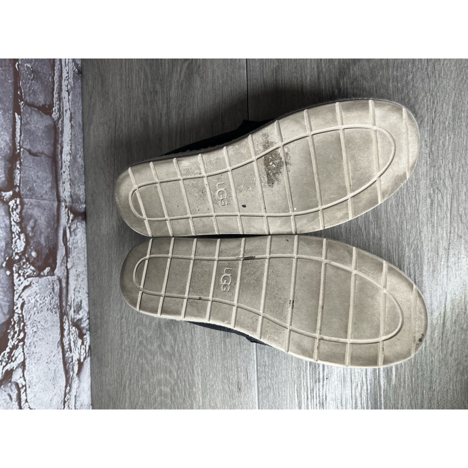 Ugg Ugg Black Delu Sneakers Canvas Slip On Mules Shoes Women’s S Size US 6 / IT 36 - 9 Thumbnail