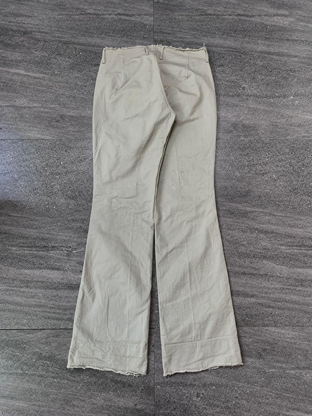 Kapital FREE IMPORT TAX Raw Cut Flared Slim Pants Size US 29 - 6 Thumbnail