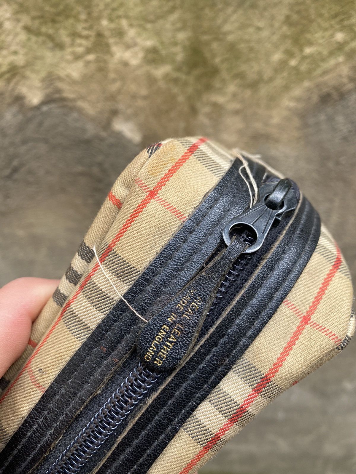 Burberry × Vintage Vintage Burberry’s Brush Bag Size ONE SIZE - 6 Thumbnail