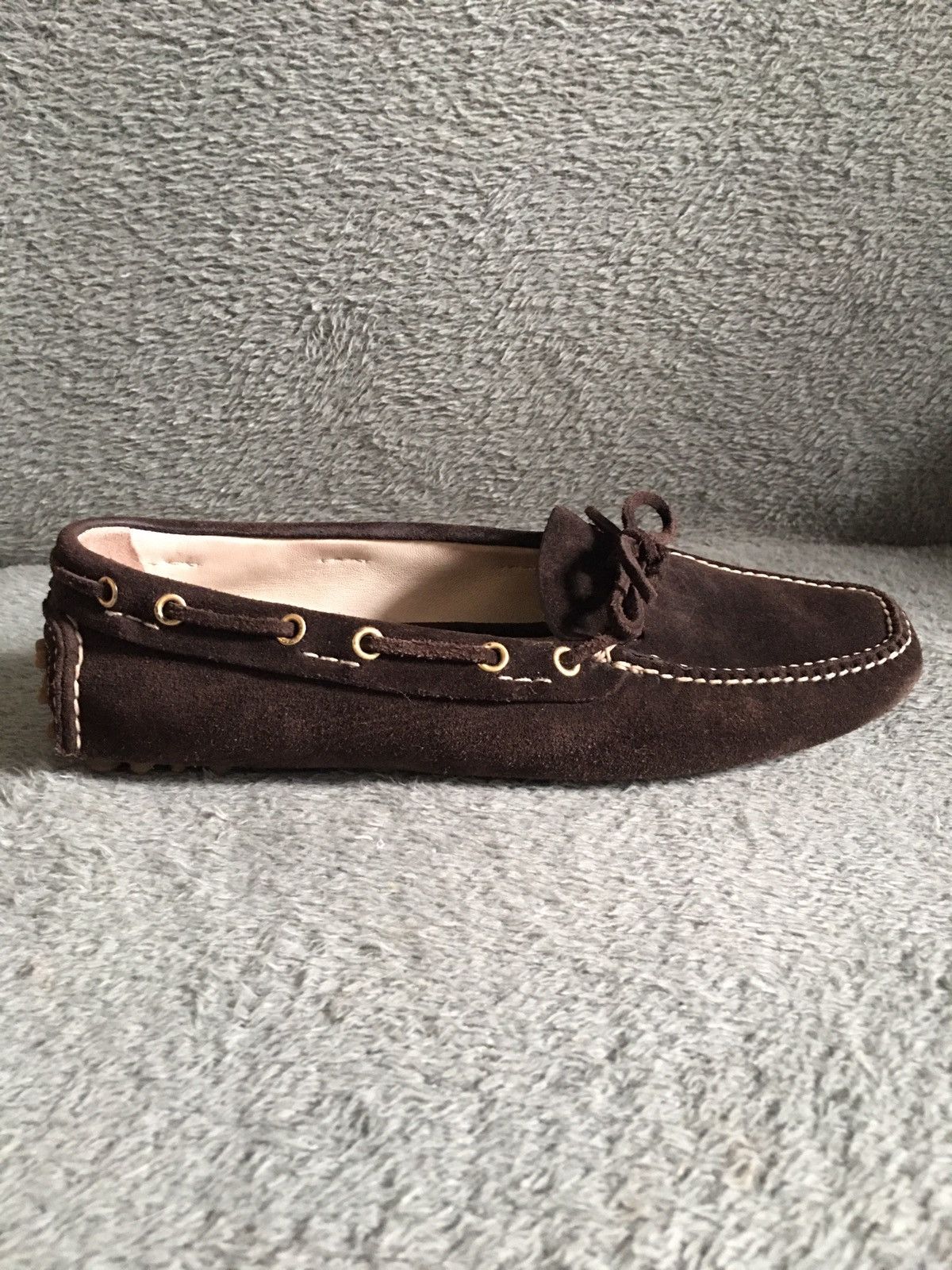 Car Shoe The Original Car Shoe by PRADA Brown Suede Driving Shoes Size US 7.5 / IT 37.5 - 5 Thumbnail