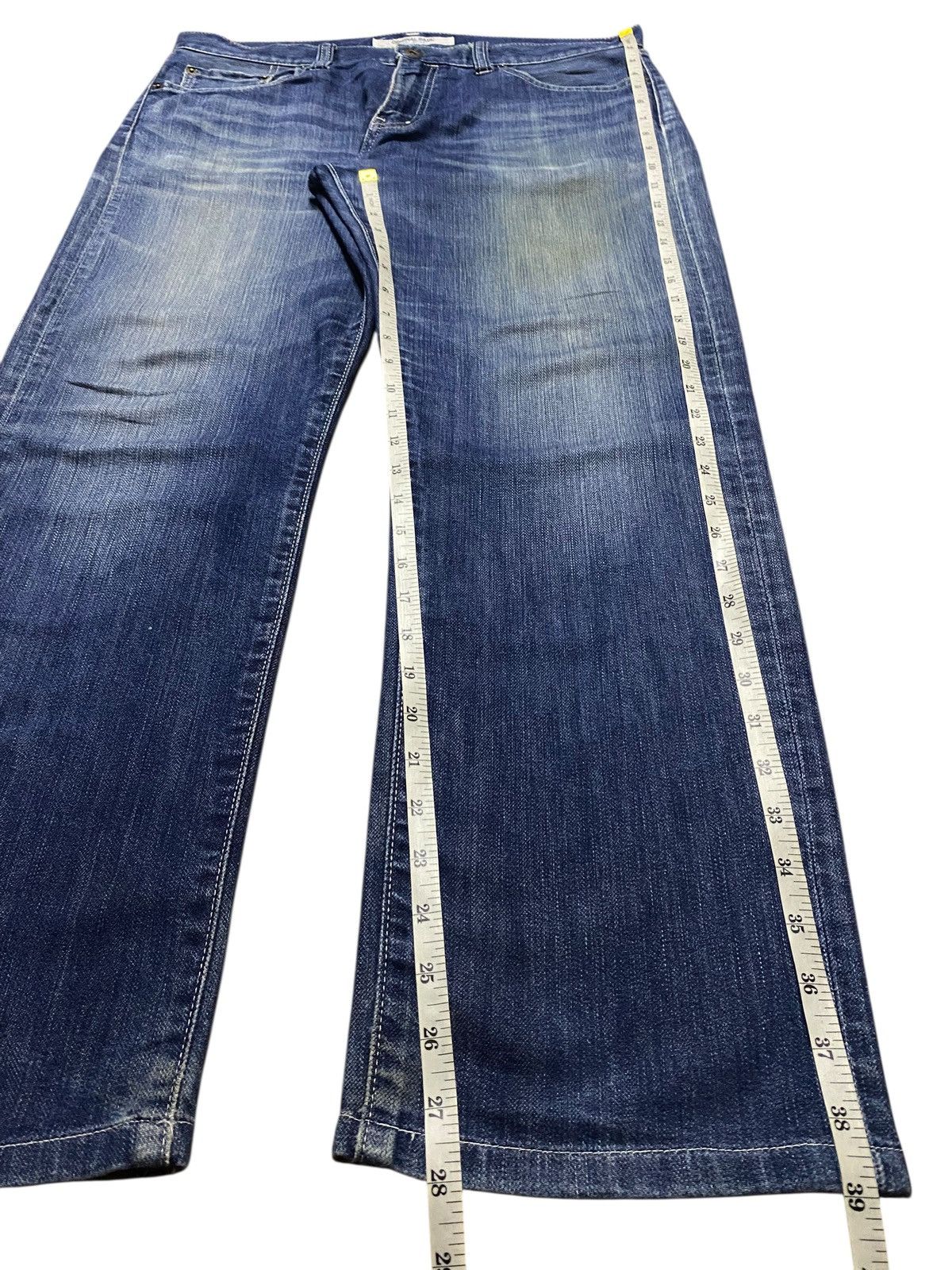 Christophe Lemaire Vintage Japanese Brand Uniqlo Light Weight Fade Wash Loose Size US 36 / EU 52 - 8 Thumbnail