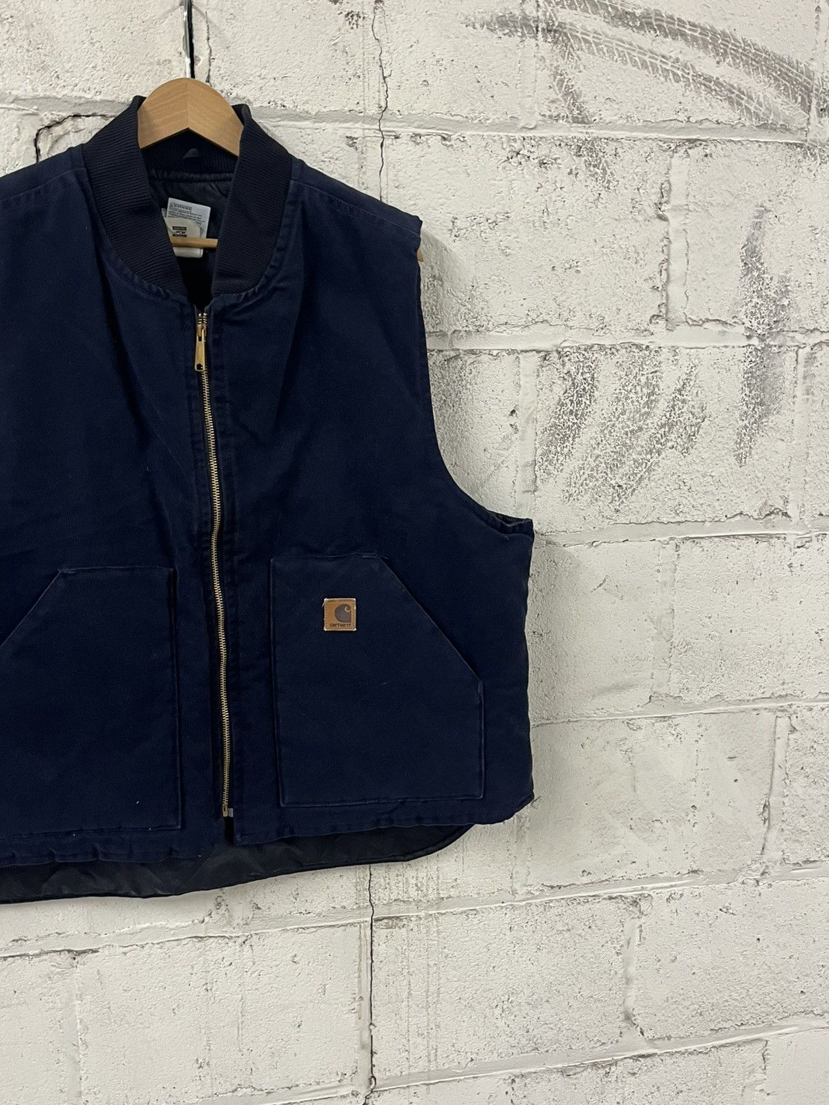 Carhartt Carhartt vintage vo2 MDT navy blue vest streetwear rare hype Size US XXL / EU 58 / 5 - 3 Thumbnail