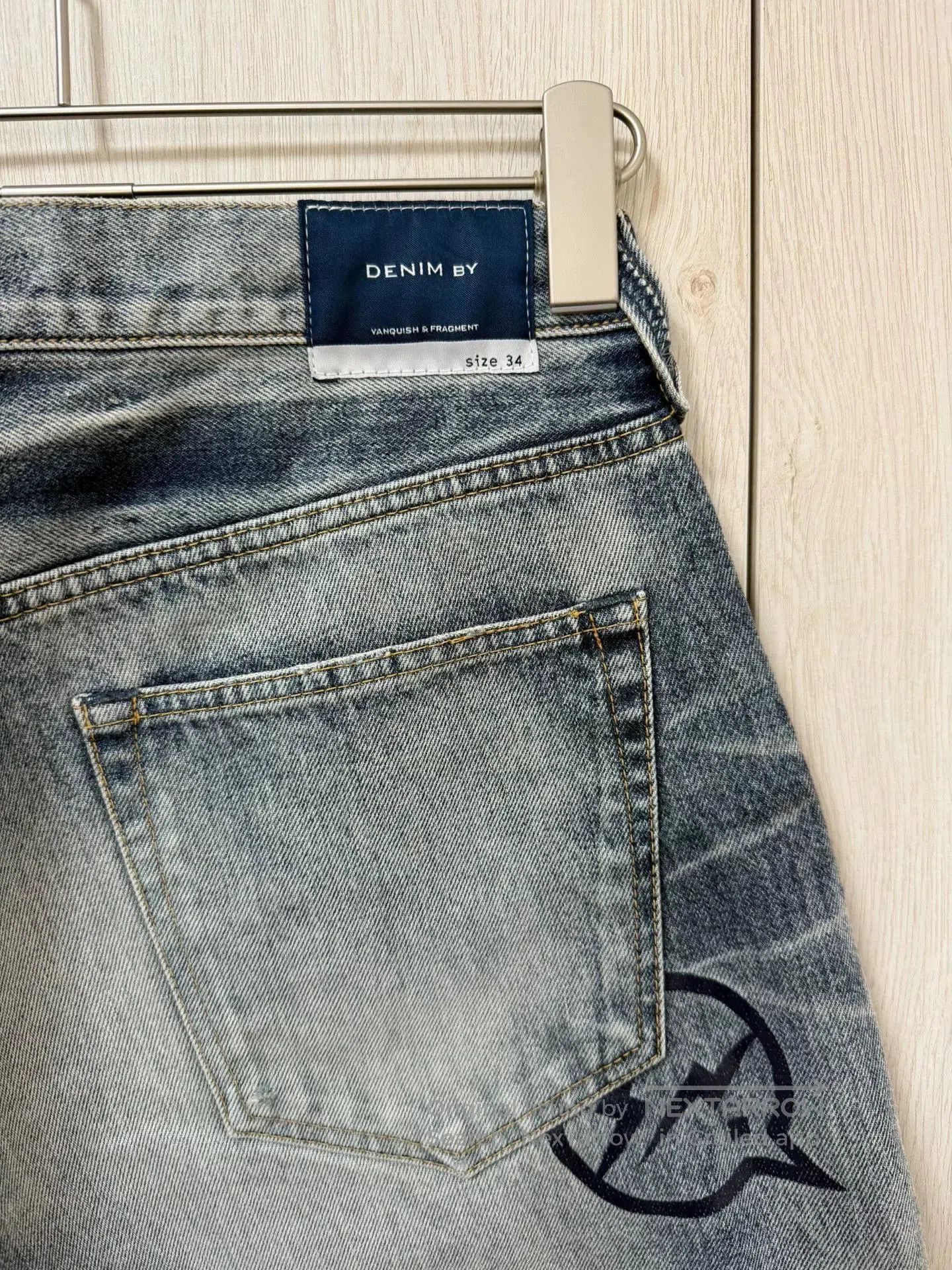 denim by vanquish & fragment men's jeans.