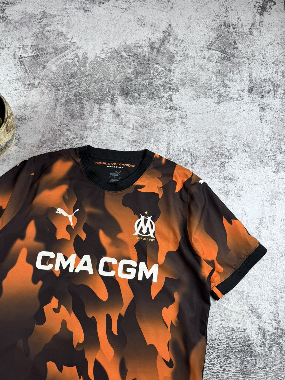 Puma OM Olympique Marseille 2024 Puma XL Third Soccer Football T Shirt Jersey Kit Size US XL / EU 56 / 4 - 6 Thumbnail