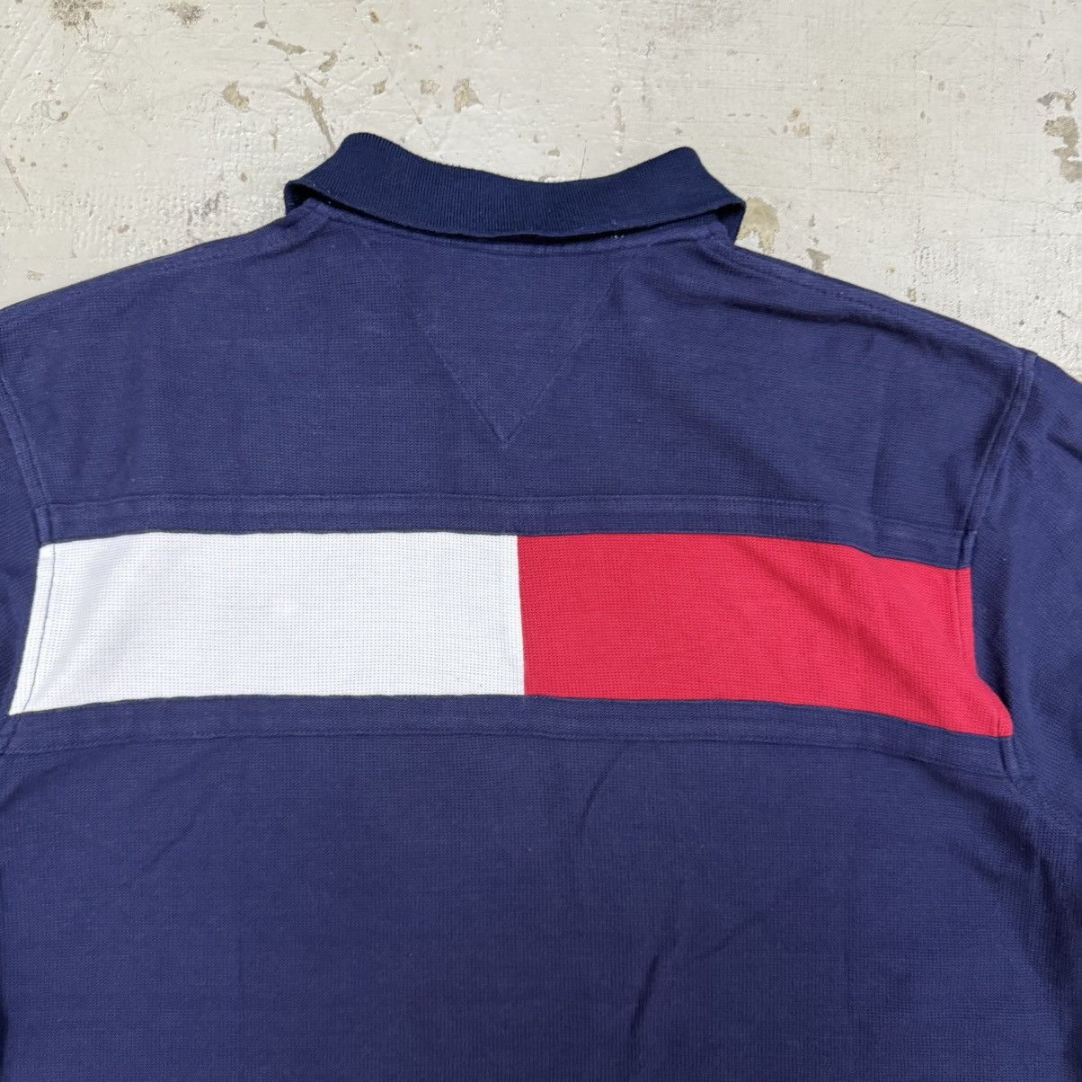 Tommy Hilfiger × Vintage Tommy Hilfiger Big Flag Polos Size US L / EU 52-54 / 3 - 5 Thumbnail