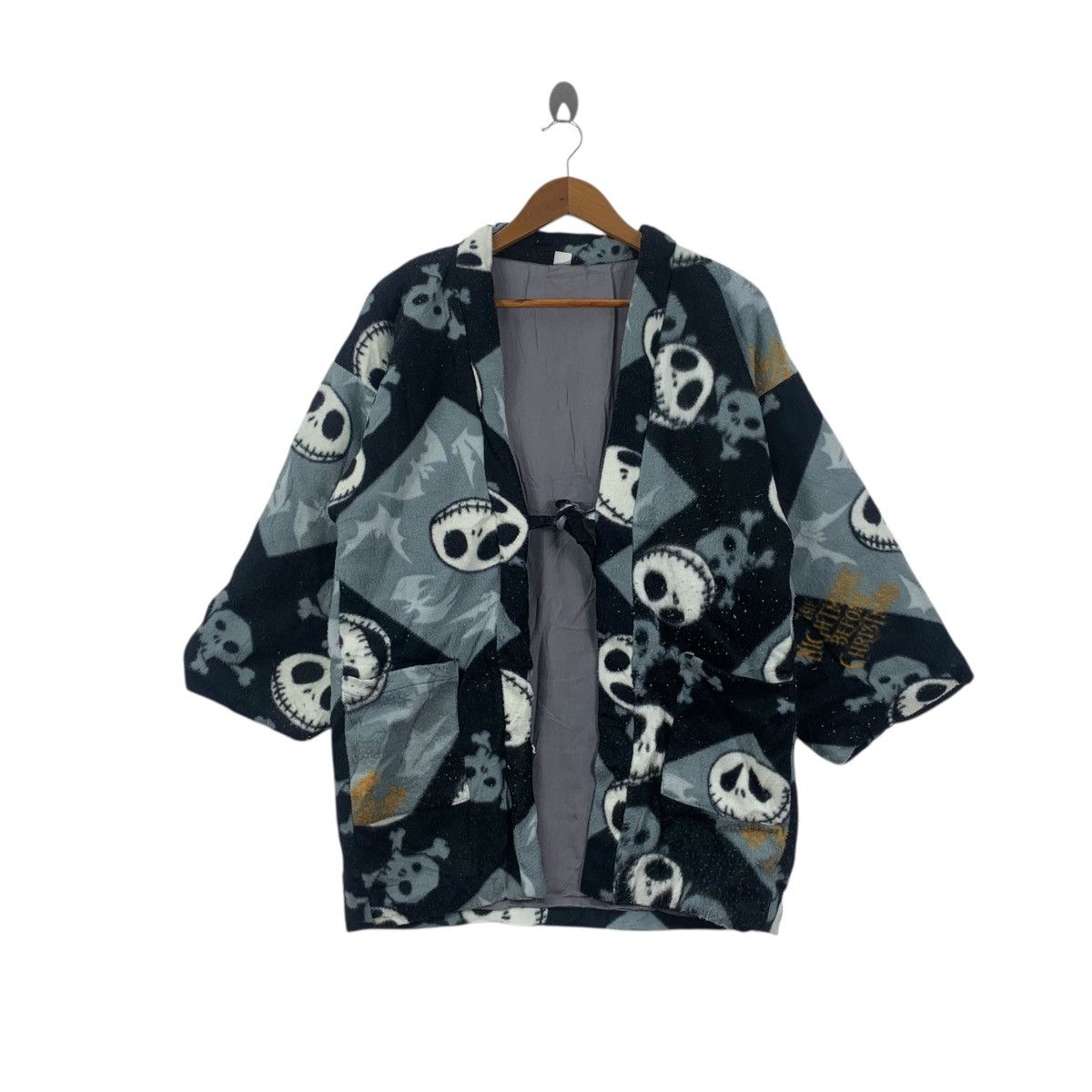 Vintage Vintage NIGHTMARE BEFORE CHRISTMAS Movie Jacket Cape Kimono Size XXL / US 16-18 / IT 52-54 - 1 Thumbnail