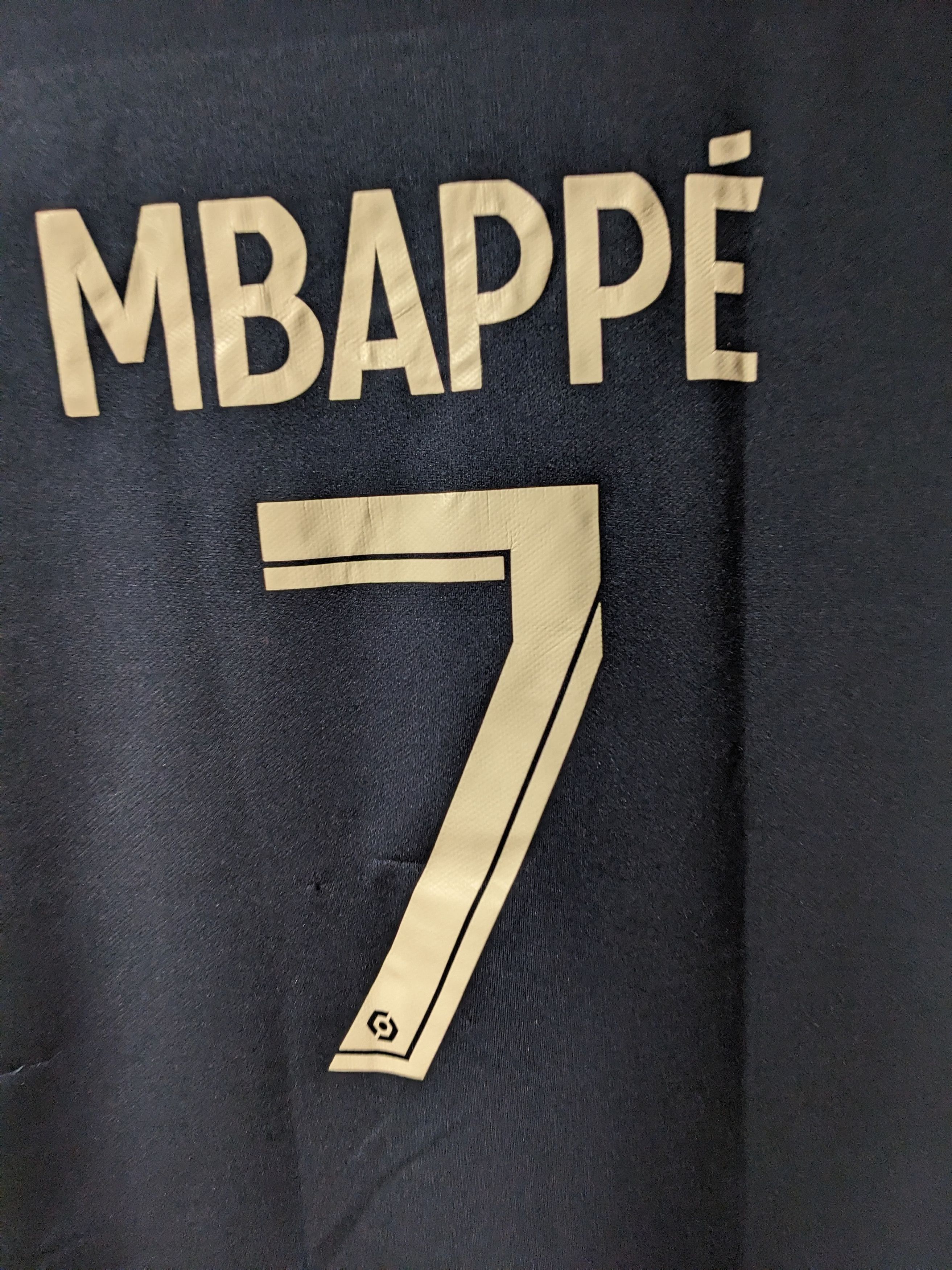 Other Mbappe Paris Saint German Blue Small Soccer Futbol Jersey Size US S / EU 44-46 / 1 - 2 Thumbnail