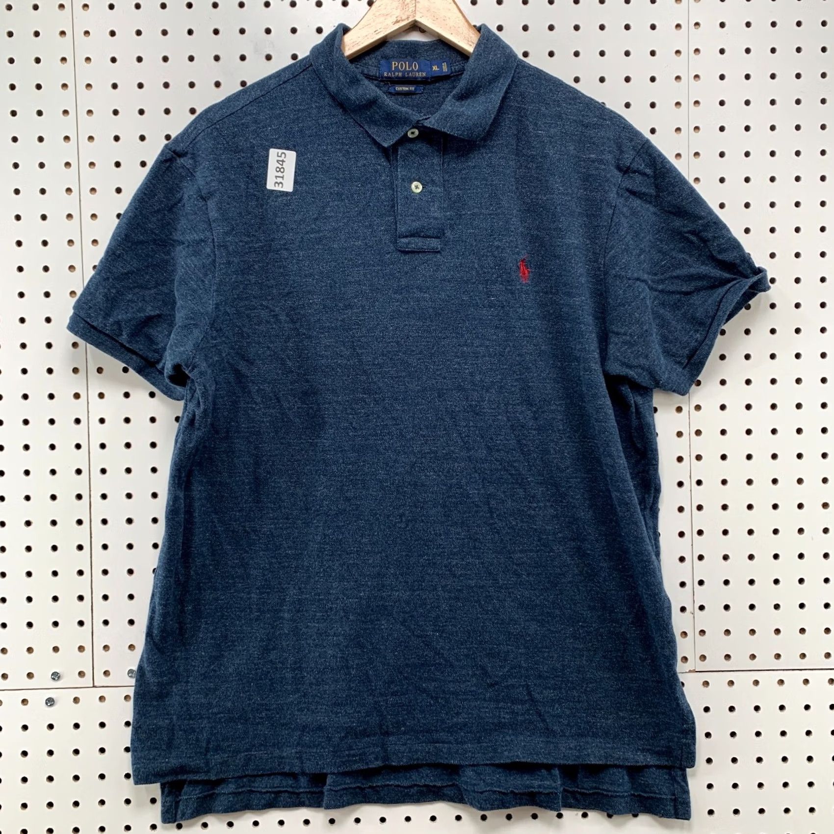 Ralph Lauren Polo Ralph Lauren Shirt Men XL Blue Collared Short Sleeve Red Pony Size US XL / EU 56 / 4 - 2 Thumbnail