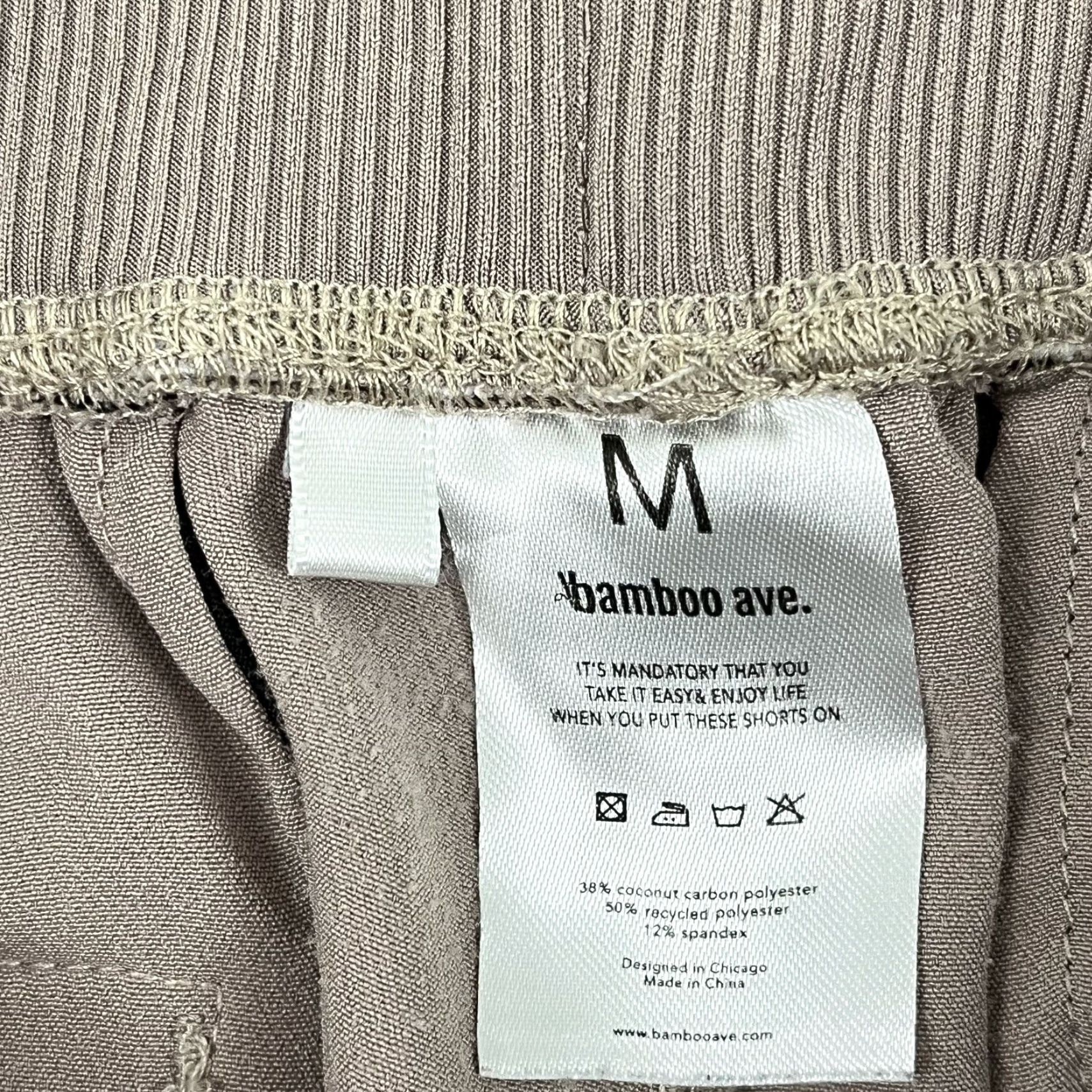 Vintage Bamboo Ave Jogger Pants Mens Medium / 29" Brown Performance Coconut Stretch Gym Athletic Tapered Pockets Easy Care Inseam 29" Regular Size Size US 31 - 2 Thumbnail