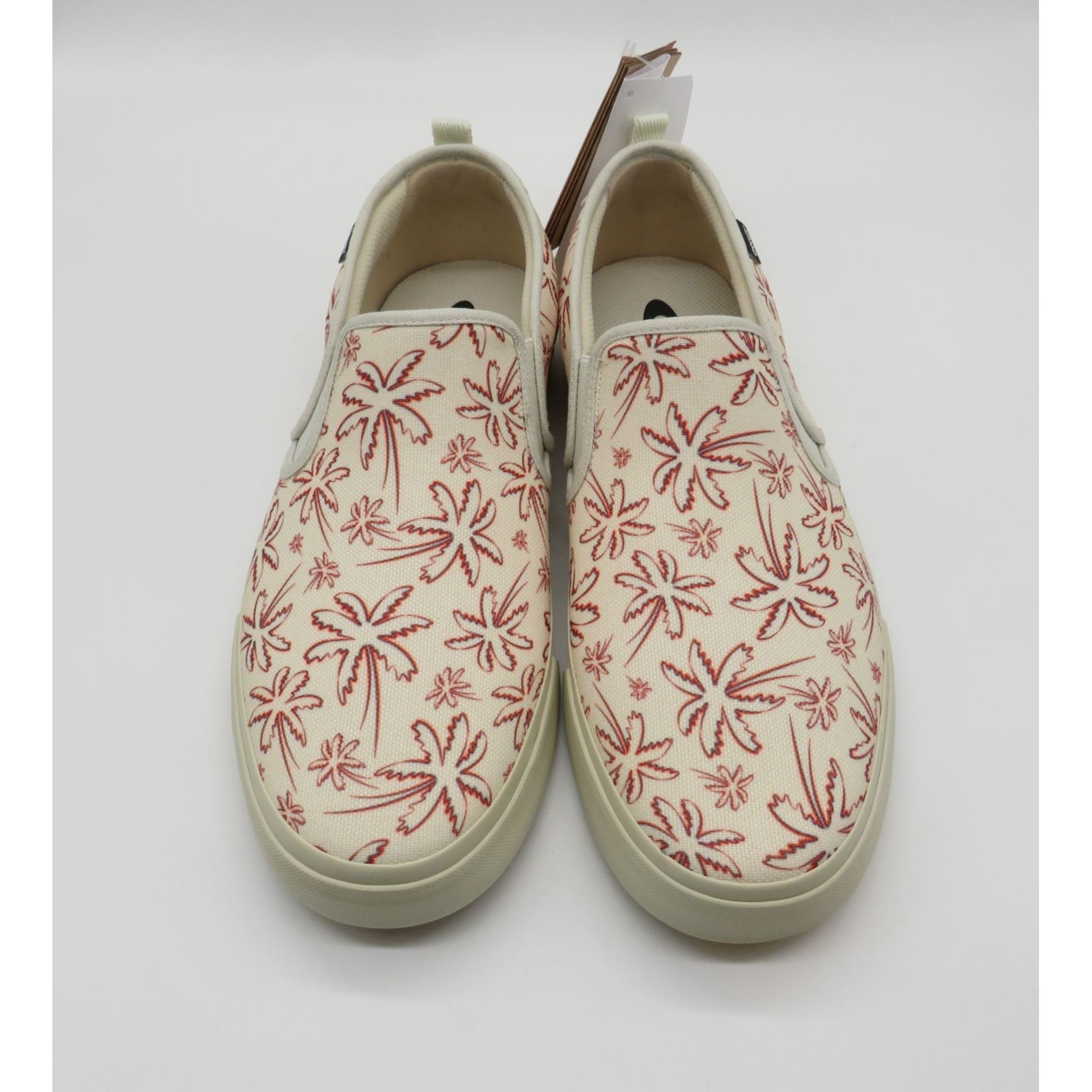 Oakley Oakley Slip-On Shoes Red Palm Tree Print Canvas Upper Casual Size US 11 / EU 44 - 2 Thumbnail
