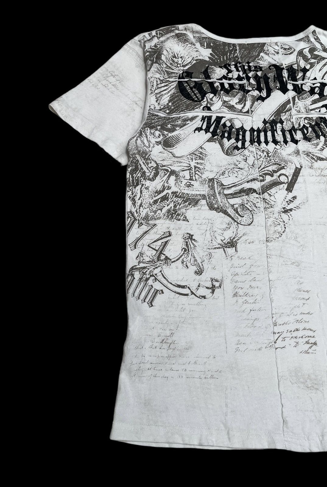 If Six Was Nine × In The Attic Rare Design Vintage Brand In The Attic Skull T-shirt 2000s Size US L / EU 52-54 / 3 - 7 Thumbnail