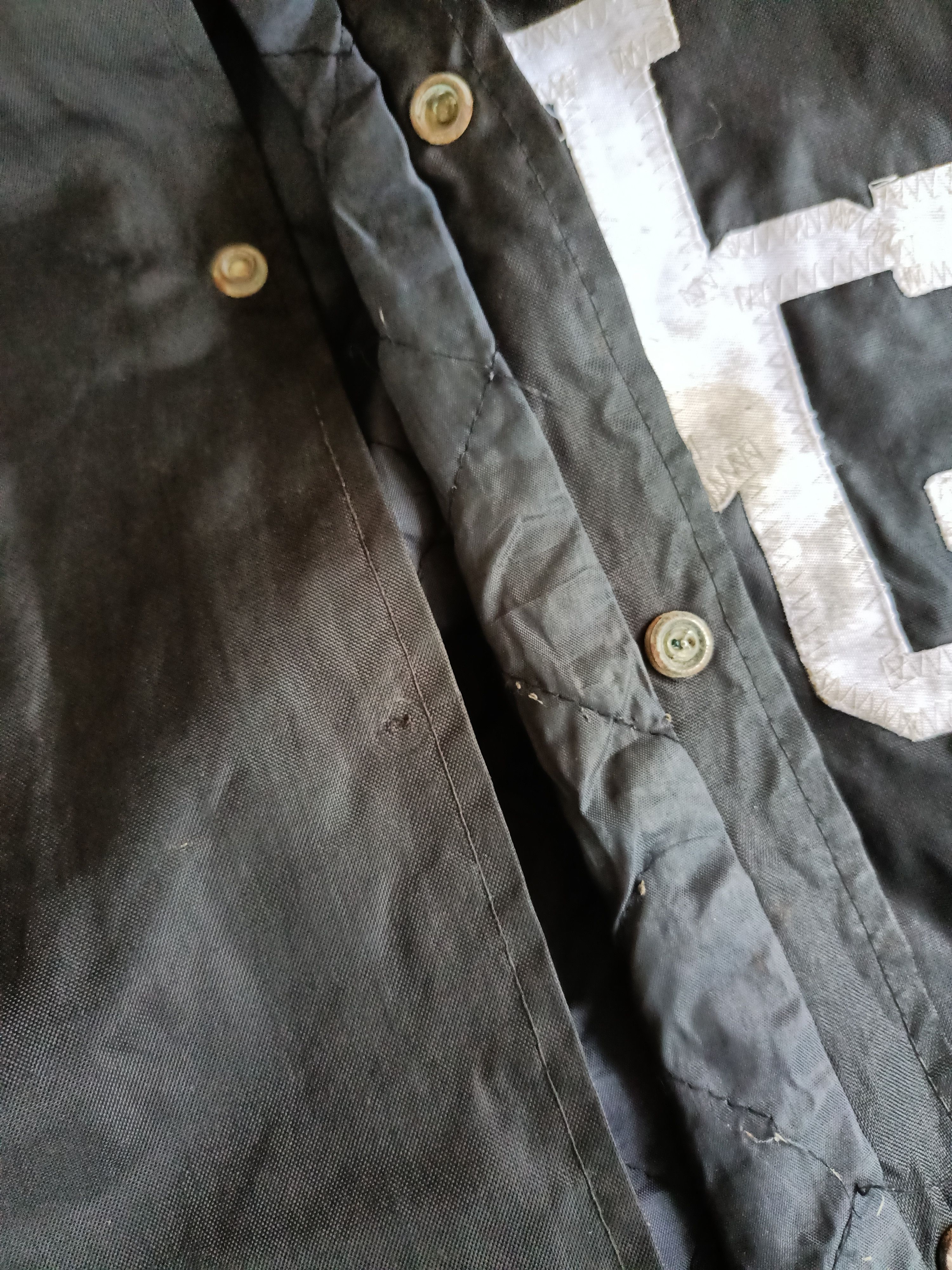 Vintage Vintage 80s WEST ARK JG Satin Baseball Bomber Jacket Size US XXL / EU 58 / 5 - 6 Thumbnail