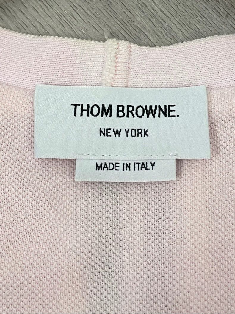 Thom Browne Thom Browne A cardigan with a pink floral pattern Size XS / US 0-2 / IT 36-38 - 6 Thumbnail