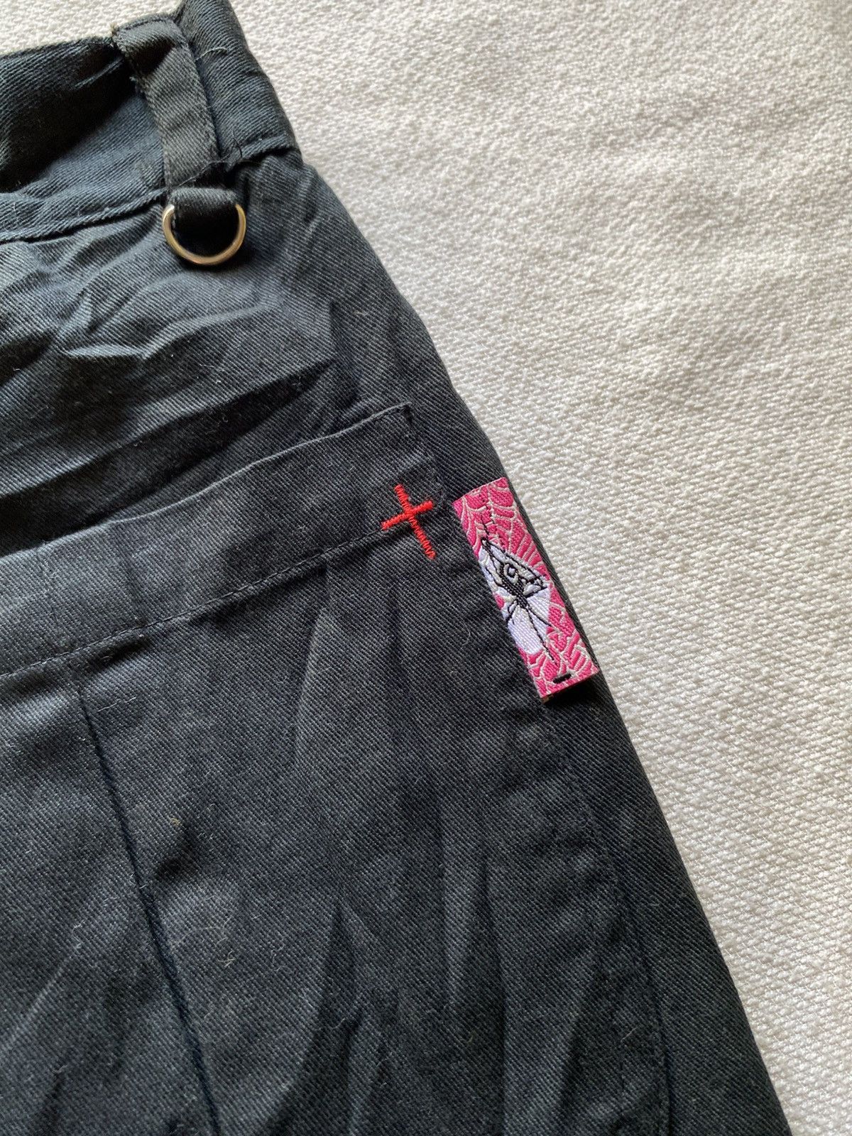 Japanese Brand MAD PUNK SEDITIONARIES BONDAGE PANTS Size 29" - 13 Thumbnail