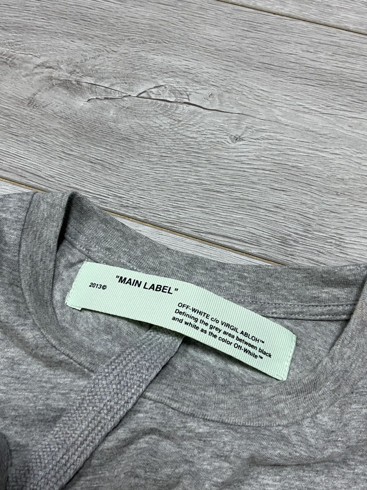 Off-White Off-white “logo” small Virgil Abloh tag vintage t-shirt Size US S / EU 44-46 / 1 - 6 Thumbnail