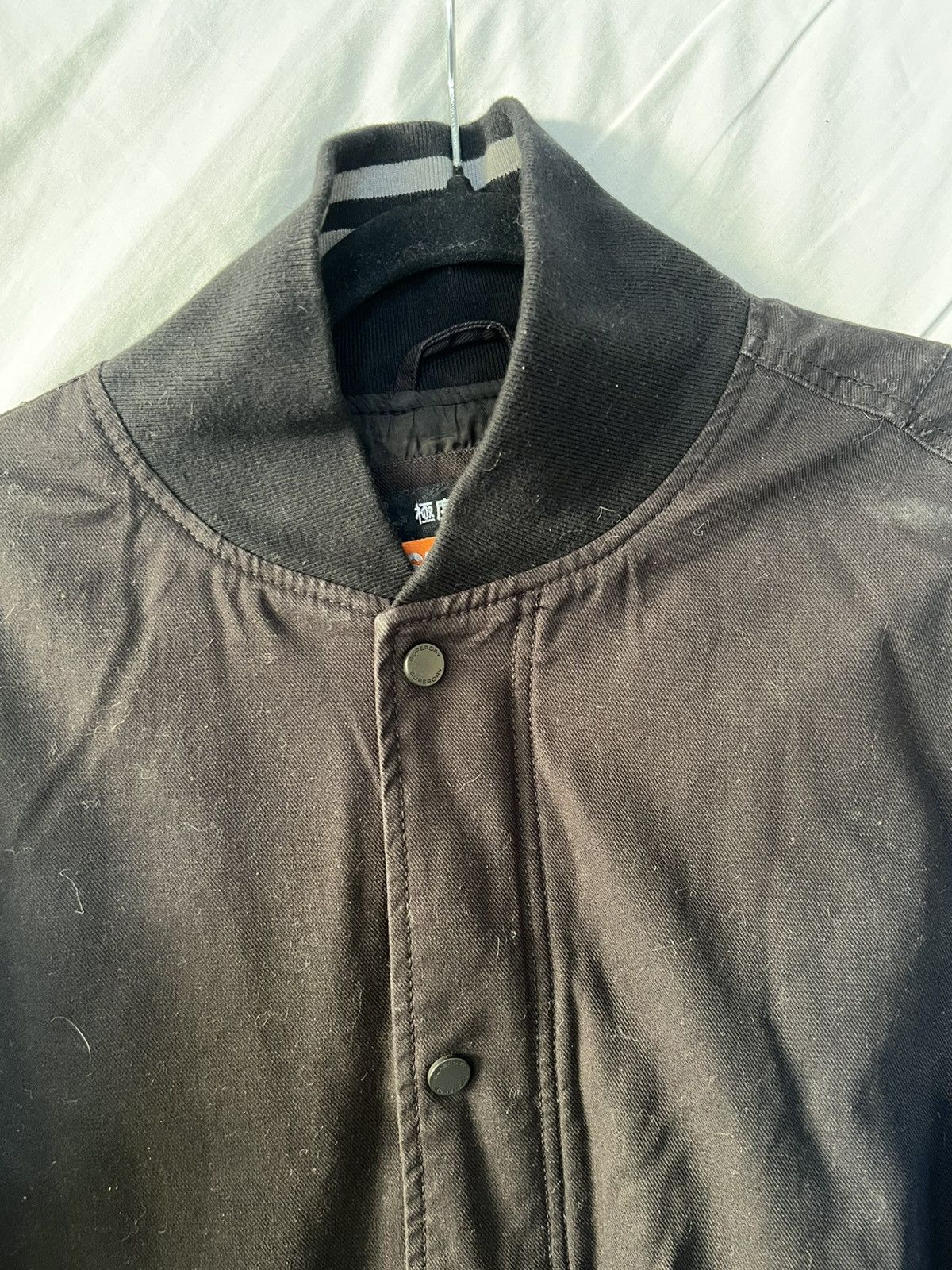 Superdry Superdry Pigment Denim Mix Bomber Jacket Size US L / EU 52-54 / 3 - 5 Thumbnail