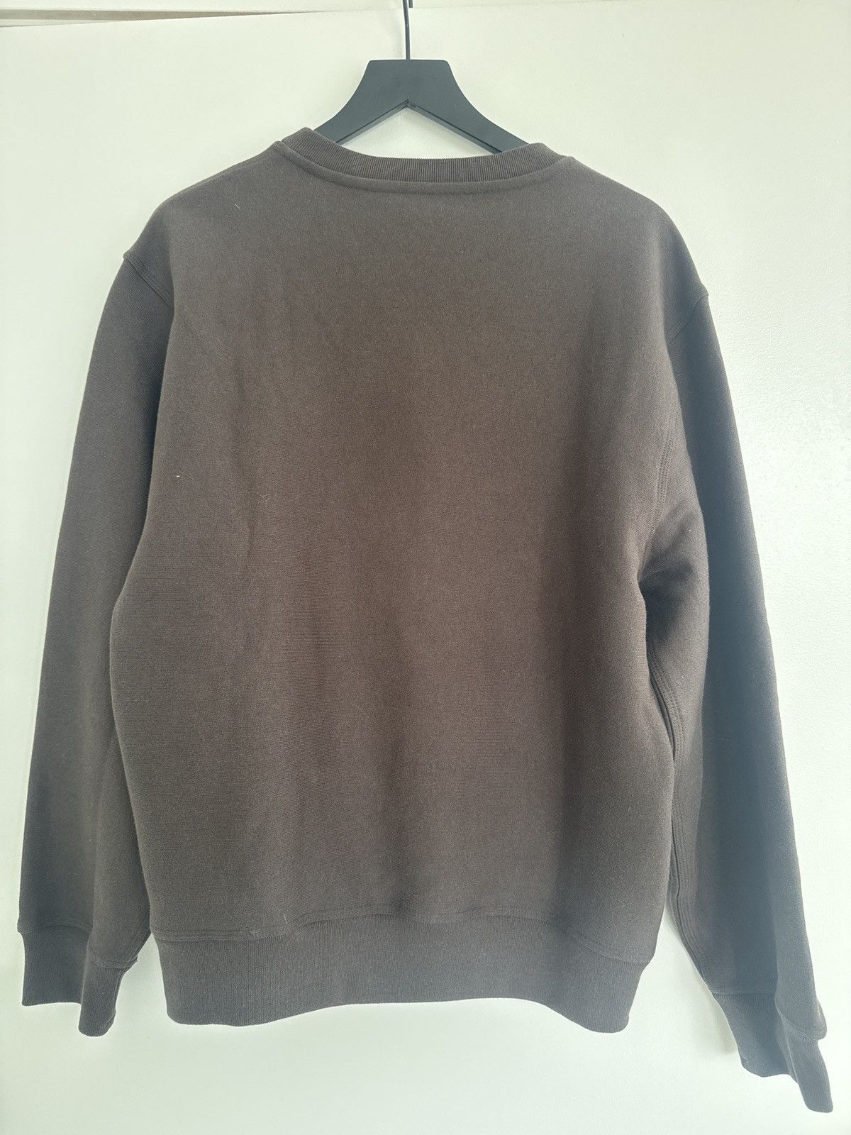 Burberry Burberry Long Sleeved Crewneck Sweatshirt Brown Size US L / EU 52-54 / 3 - 3 Thumbnail