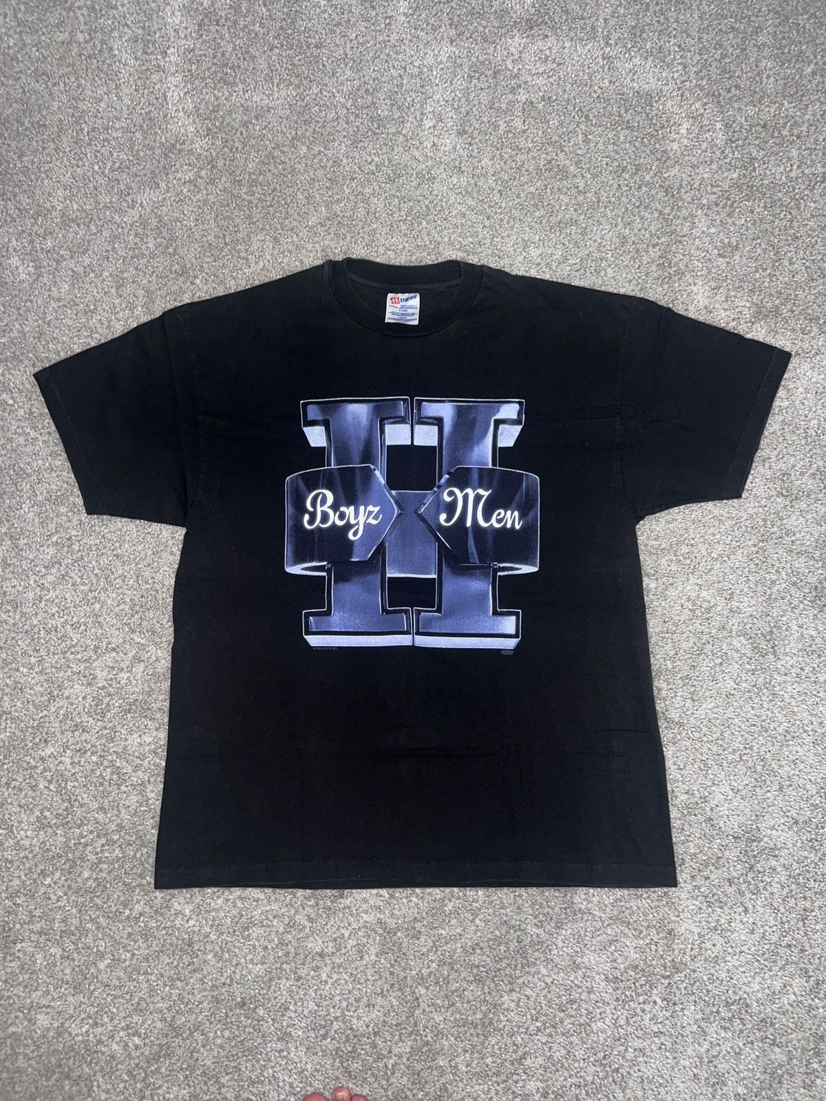 Band Tees Vintage 90s Boyz II Men Rap Tee Double Sided T-Shirt Size US XL / EU 56 / 4 - 1 Thumbnail