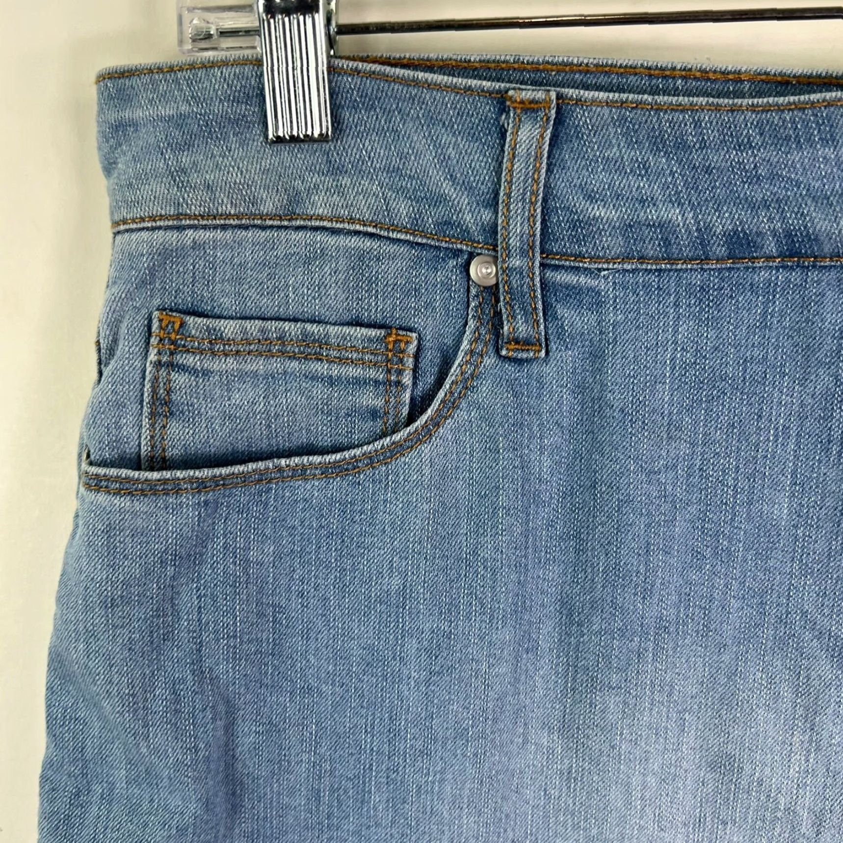 Energie Energie Blue Denim Mini Skirt Womens Size 11 Casual 90s American Size 32" / US 10 / IT 46 - 3 Thumbnail