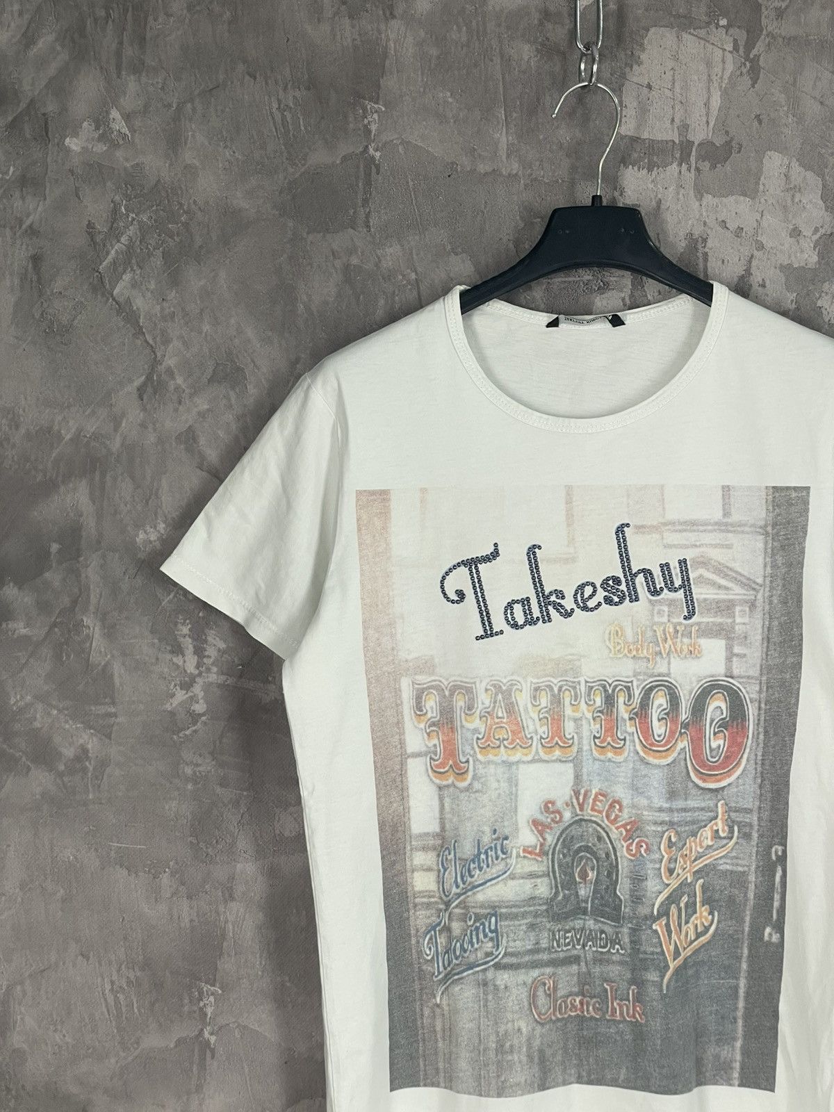 Japanese Brand × Takeshy Kurosawa × Vintage Vintage Takeshy Kurosawa Tattoo T-shirt Japanese Size M Size US M / EU 48-50 / 2 - 3 Thumbnail
