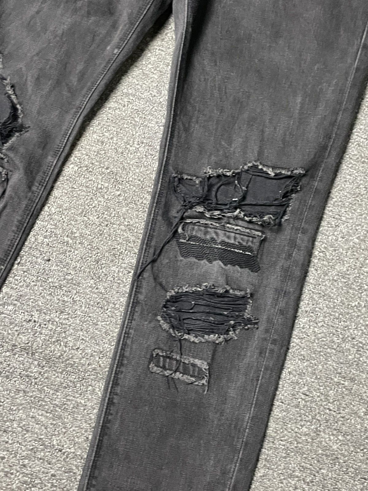 Stampd × Vintage STAMPD Distressed Denim Jeans (91) Size US 34 / EU 50 - 4 Thumbnail