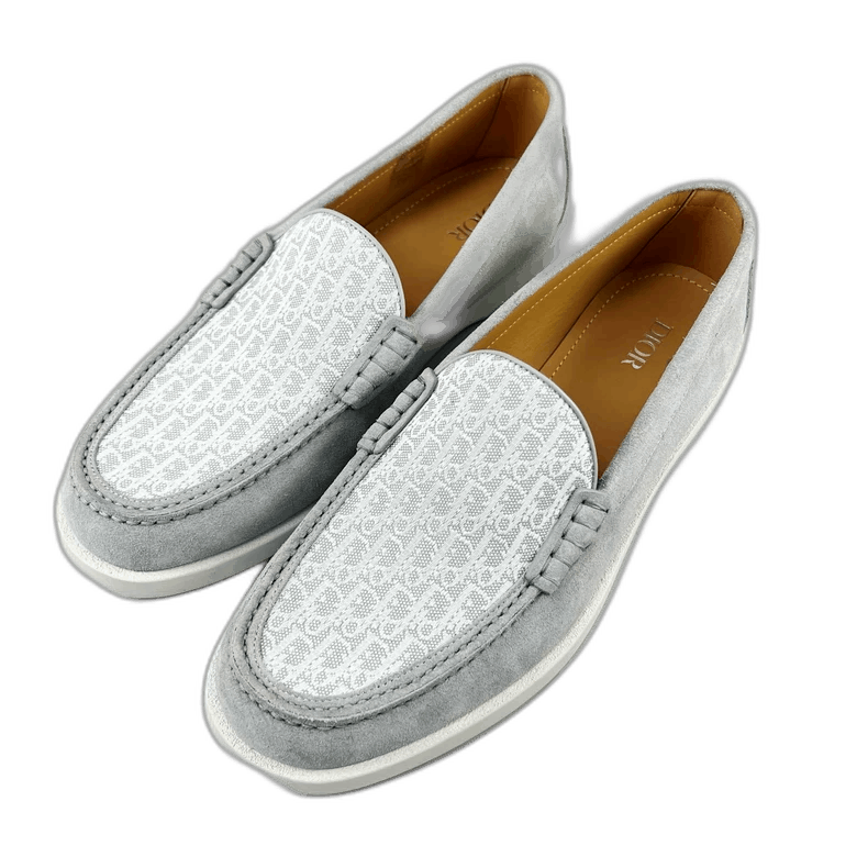 Dior Dior Dior Granville Gray Loafers Casual Shoes-2507 Size US 8 / EU 41 - 1 Thumbnail