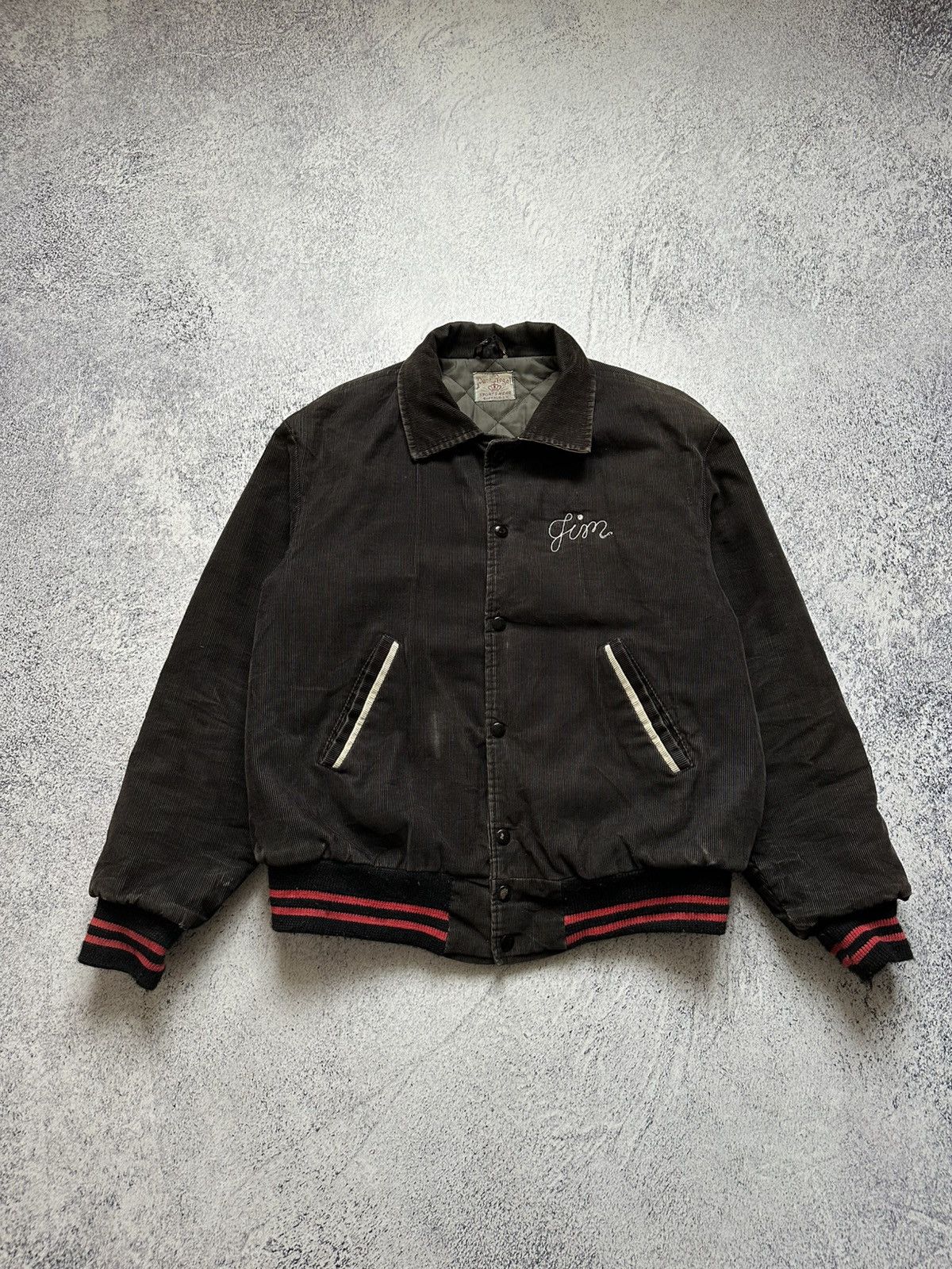 Other Vintage 50-60s Park Regal Made in USA University Bomber JKT Size US S / EU 44-46 / 1 - 2 Thumbnail