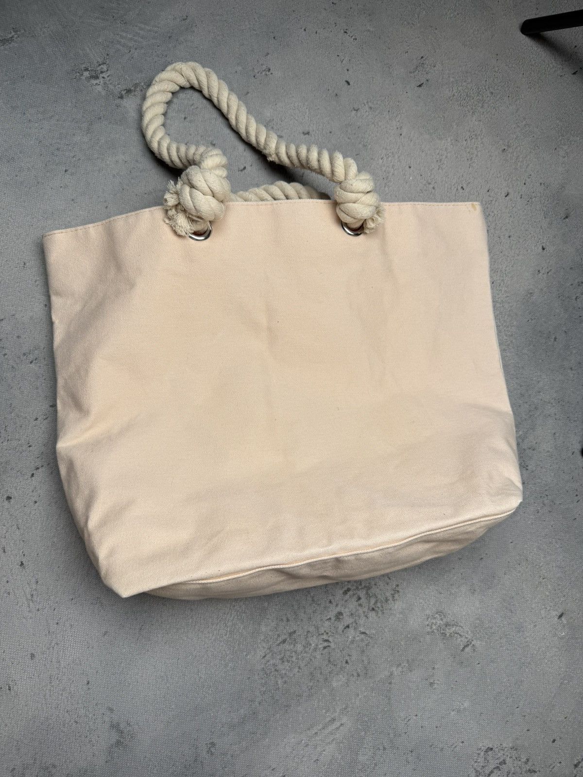 Archive Jean Paul Gaultier Rare Powder Rope Tote Beach Bag